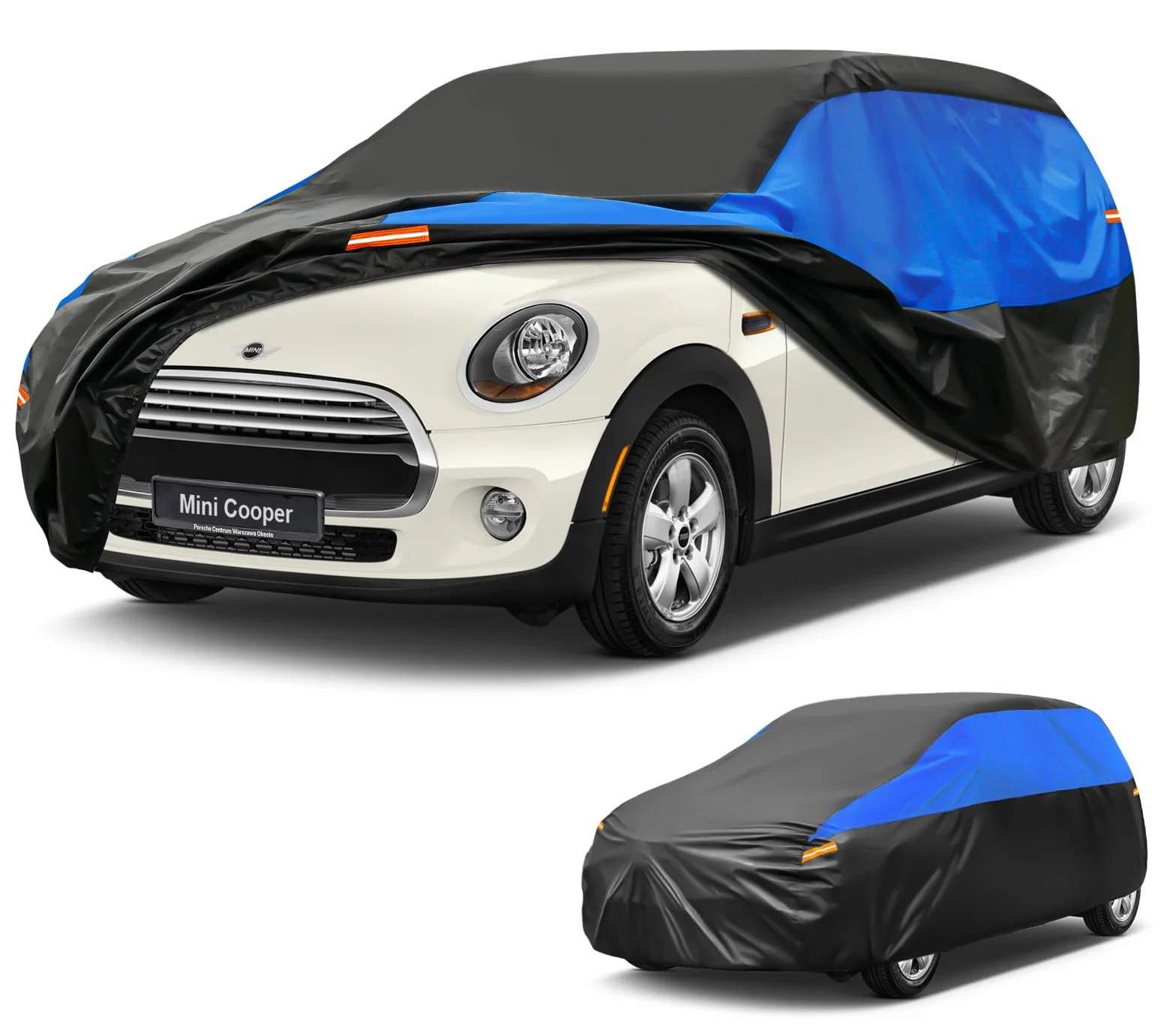 GUNHYI Telo Copriauto Impermeabile e Traspirante,Telo Copri Auto per Mini Cooper 2 door F56 F57 F66 J01 R52 R57, Telone Auto da Garage Completo per la Protezione Dalla Pioggia e Dalla Polvere.