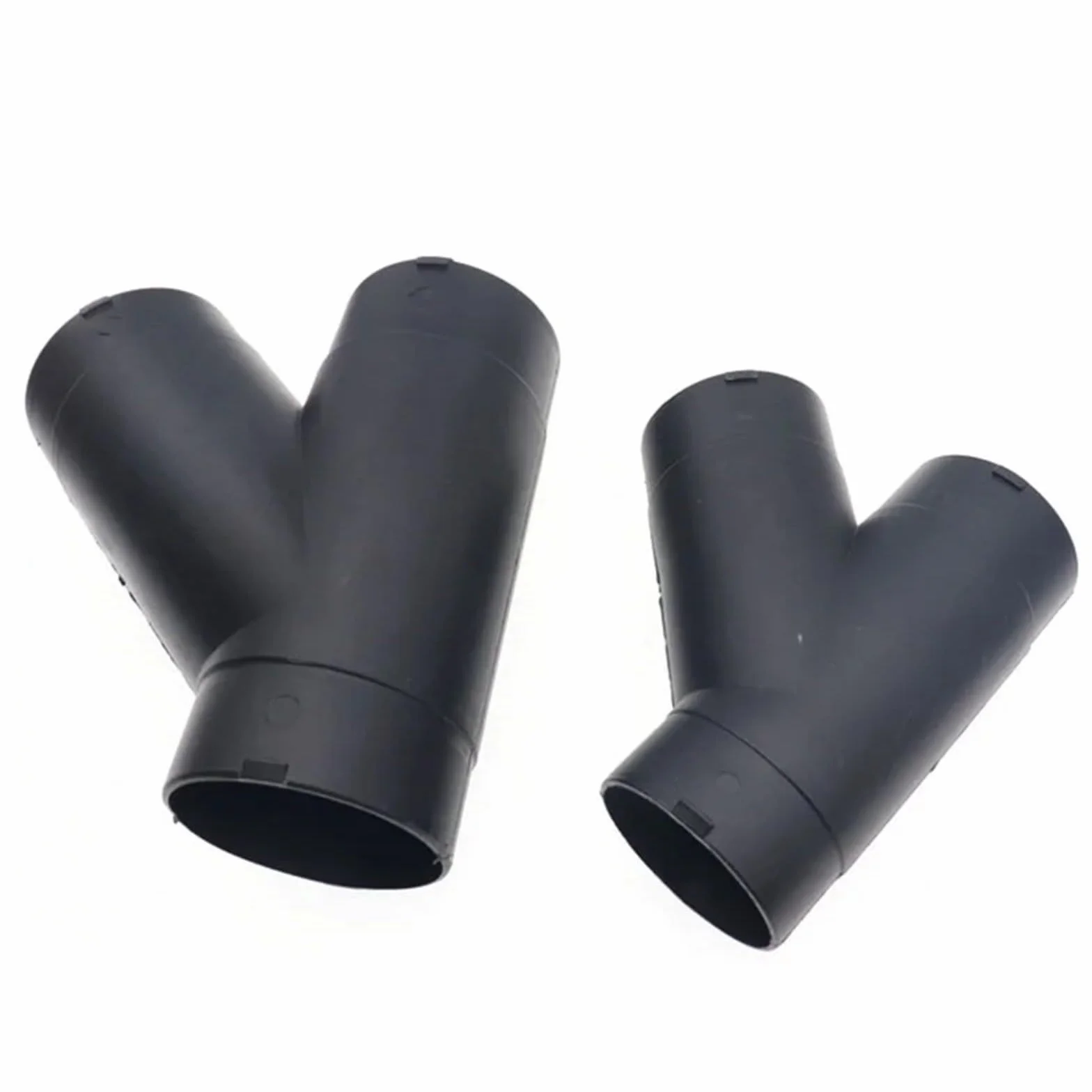 Raccordo a gomito per condotto dell'aria, 60 mm/75 mm, plastica nera, Webasto