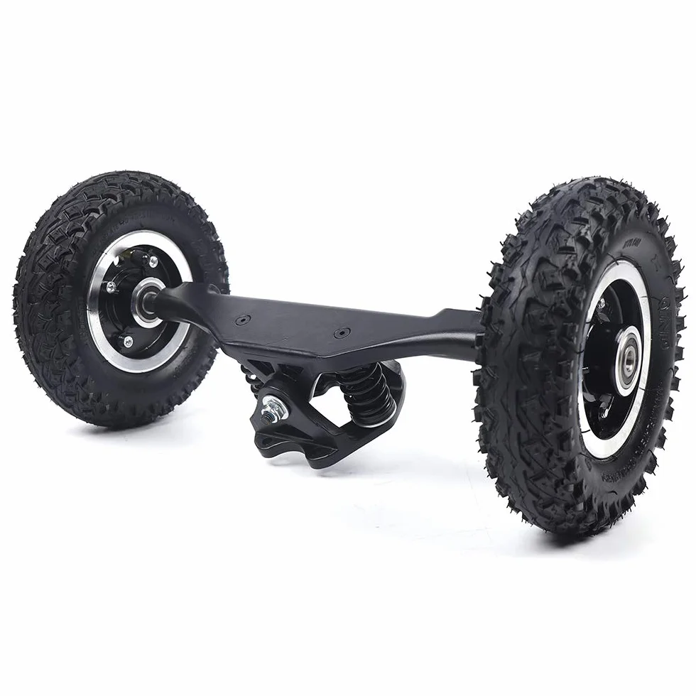 8 Pollici Skate Wheel Truck Combo Set con Supporto per Ruote, Skateboard Mountain Board Longboard