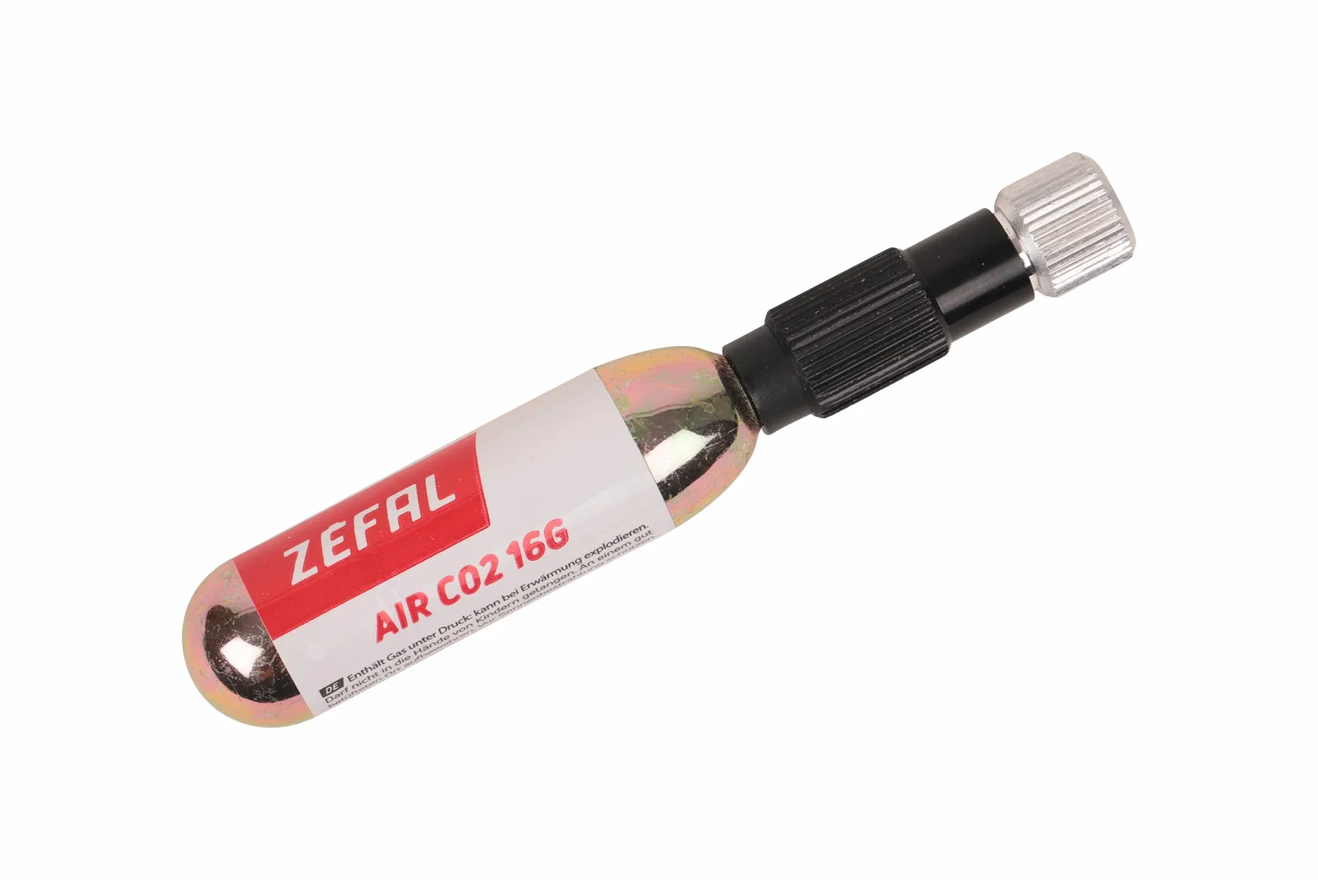ZEFAL Kit di gonfiaggio CO2 - Gonfiatore EZ Control + 2 cartucce 16g + clip universale