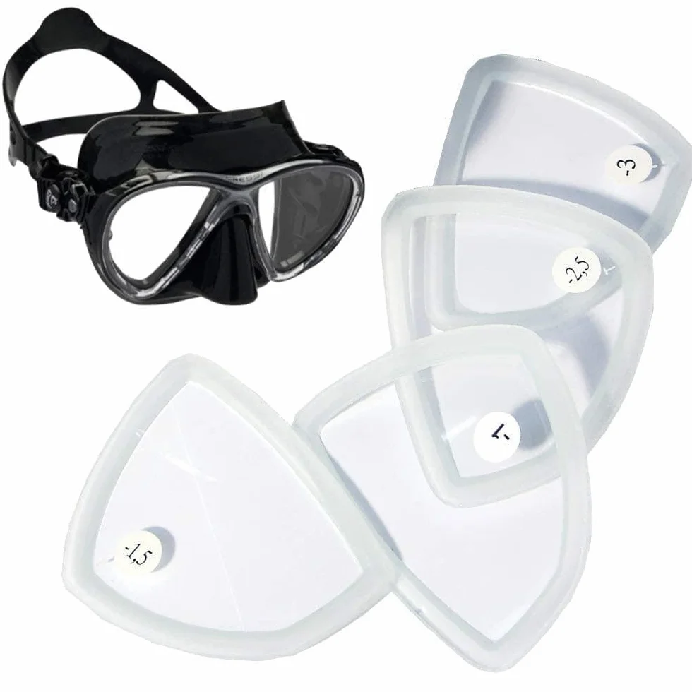 Cressi Lenti Graduate per Maschera Subacquea Big Eyes Evolution/Big Eyes Evolution Crystal