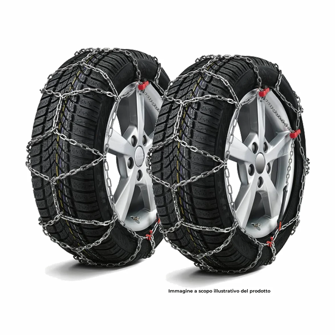 Catene da Neve per Auto OMOLOGATE TÜV ÖNORM GR.100 215/55 R17