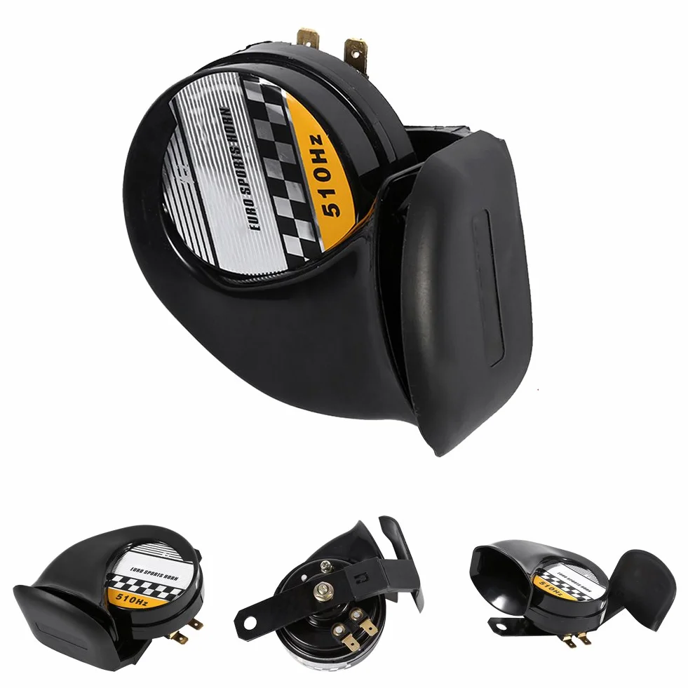 Snail Siren Horn Speaker Impermeabile 12V 510 Hz Universale per Moto