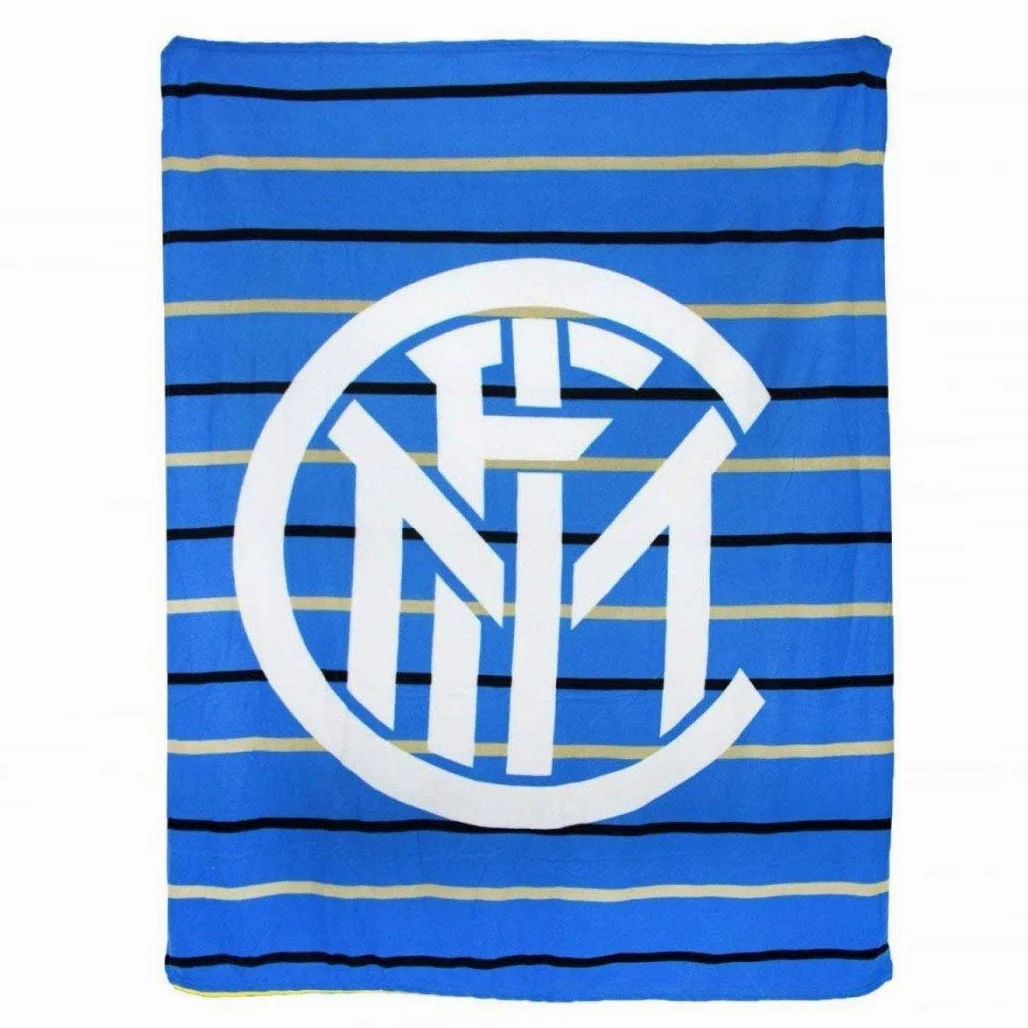 fc inter Plaid Pile Prodotto Ufficiale Misure 120x150