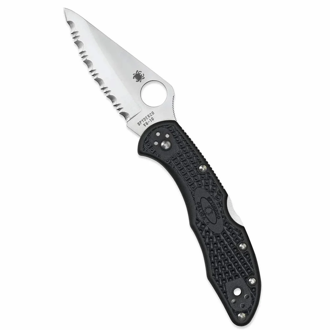 Spyderco Delica 4 C11SBK Coltello Seghettato