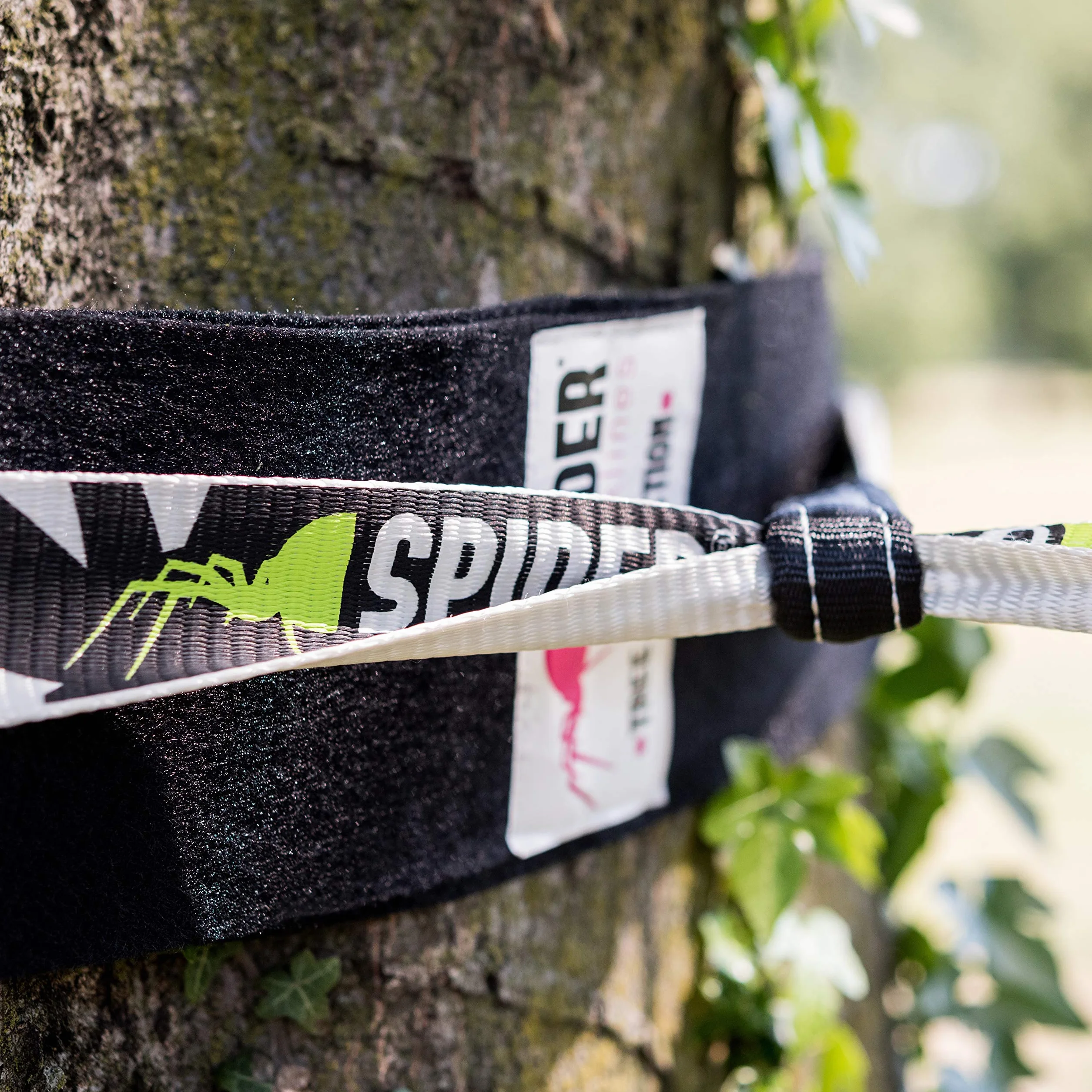 Protezione Alberi XL Tessuto Resistente ad Abrasioni Chiusura Rapida 200 cm per Slacklines Spider