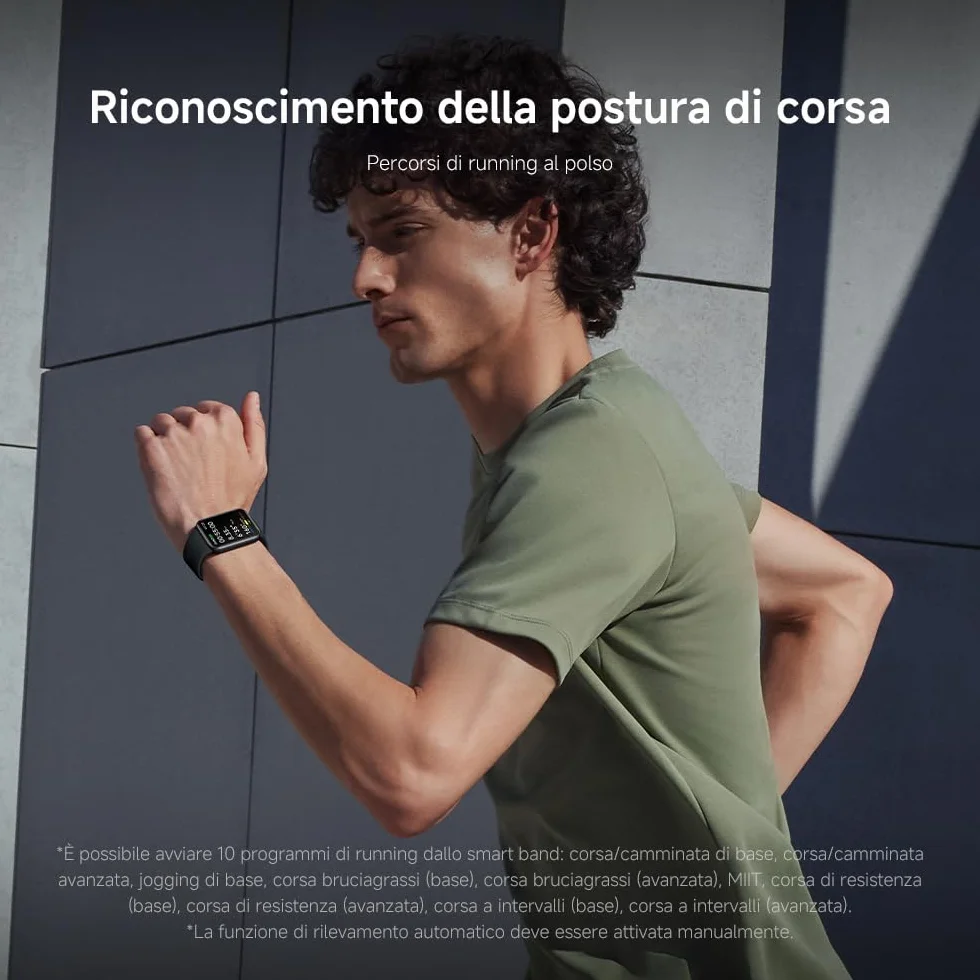 XIAOMI Smart Band 9 Pro Schermo AMOLED 44mm Telaio Alluminio Autonomia 21 giorni Monitoraggio SpO2 GPS 5 ATM