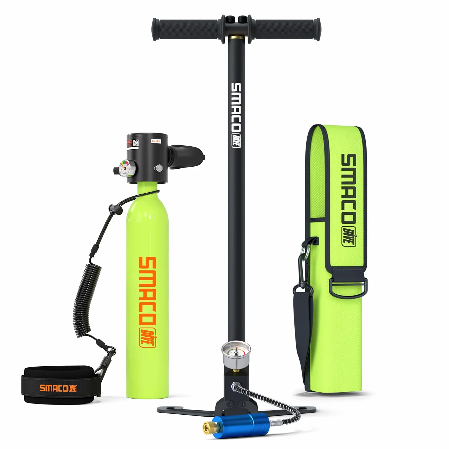 SMACO S300 Mini Bombola Subacquea 0.5L Portatile Scuba Tank Immersioni