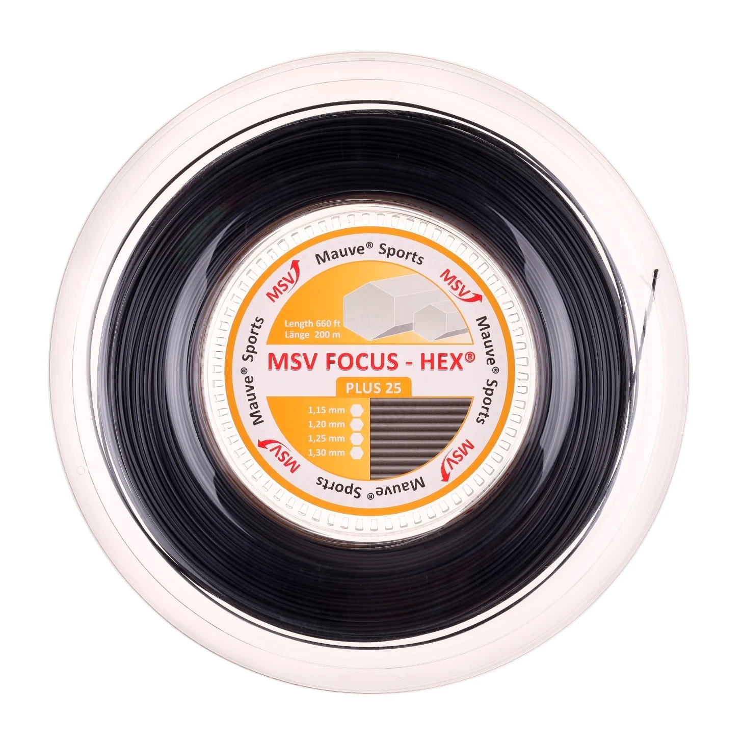 MSV Focus-HEX PLUS 25 Nero 200 m