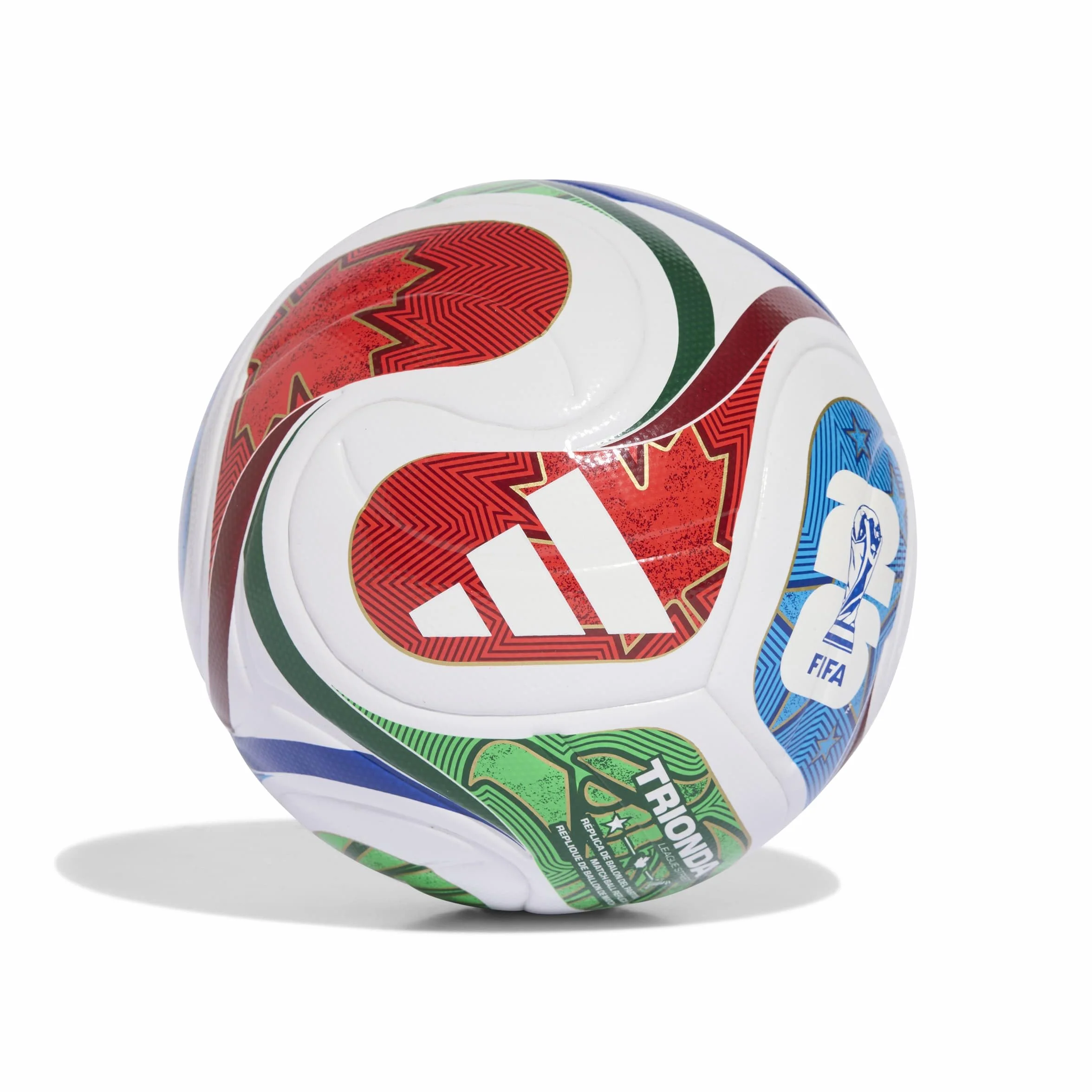 Adidas FIFA World Cup 26 Trionda League Street Ball JD8035, Palloni da calcio unisex, bianco, taglia 5
