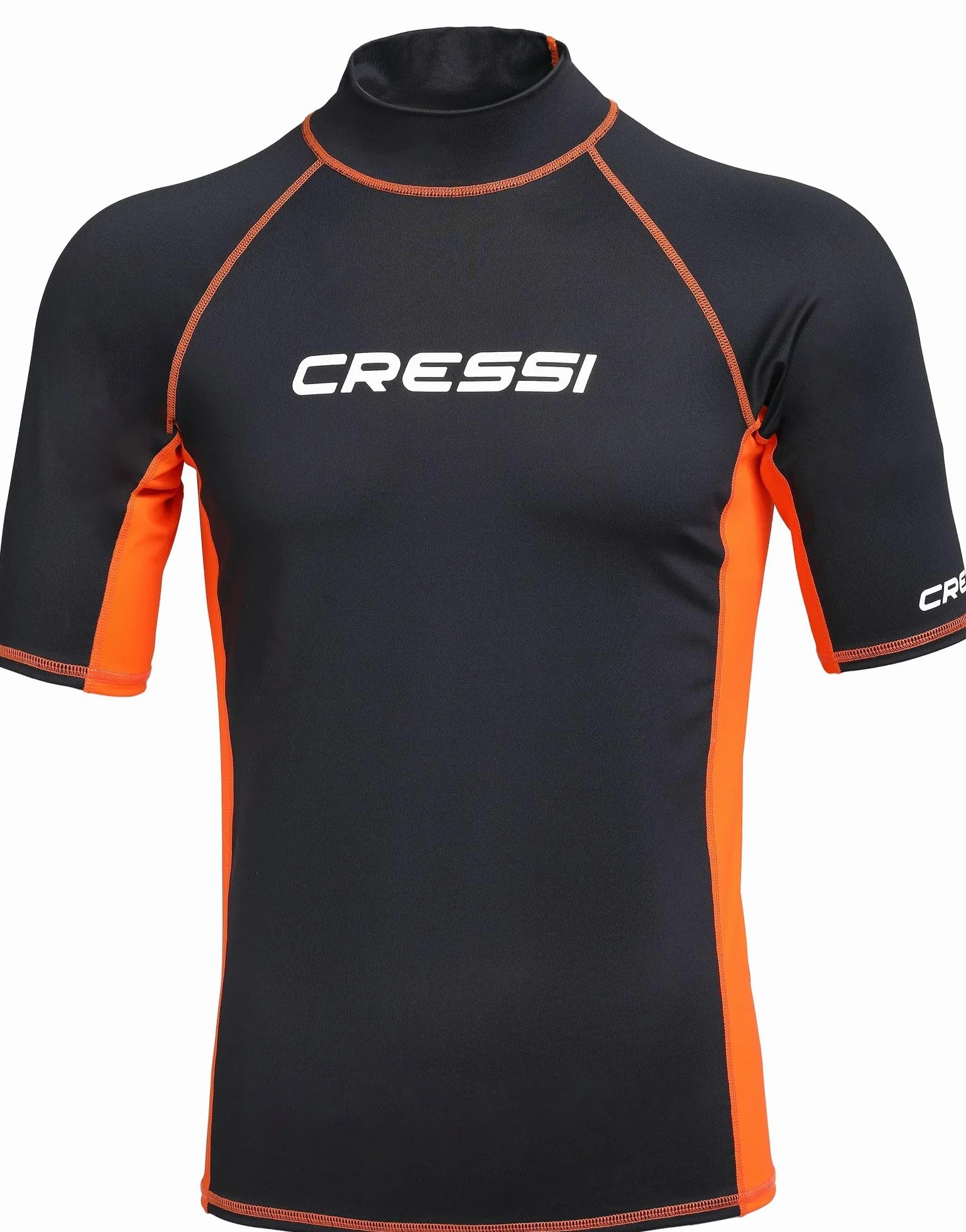 CRESSI Rash Guard Man Short/SL - Maglietta Uomo Manica Corta Antiabrasione UPF 50+