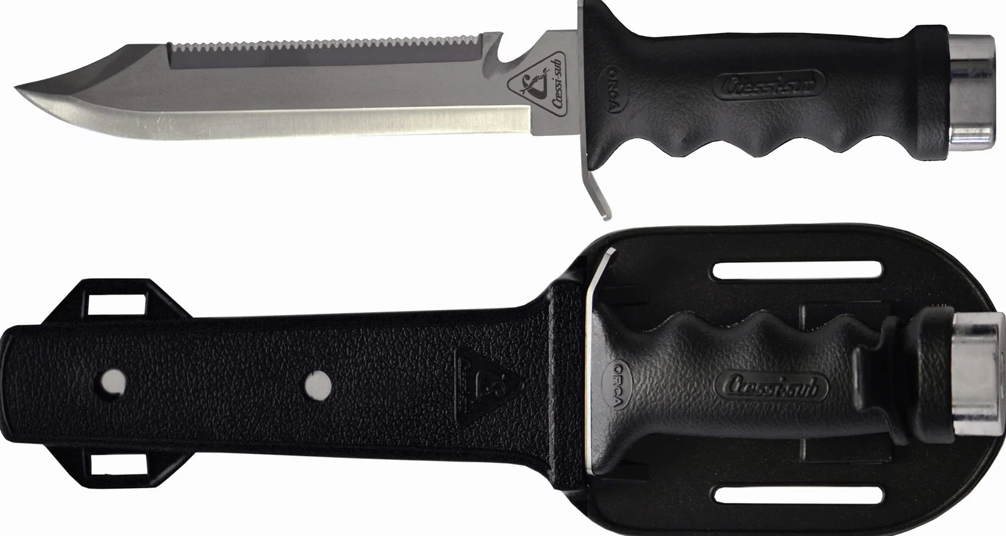 Cressi Orca Coltello Subacqueo Nero Adulto Unisex