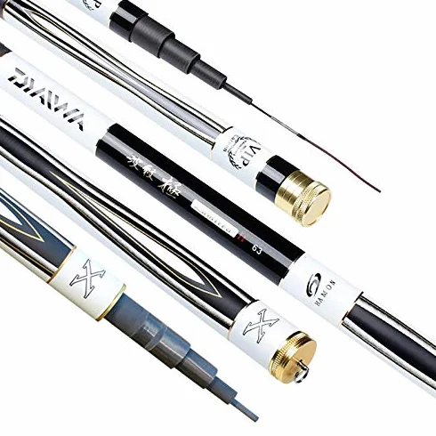 Canna da Pesca,Canna da Pesca Surfcasting 3.6m 4.5m 5,4m 6.3.0M 7.2m Carpe da Pesca Canna da Pesca in Carbonio Astatore telescopico Pole da Pesca Palo da Pesca(4.5m with Accessory)