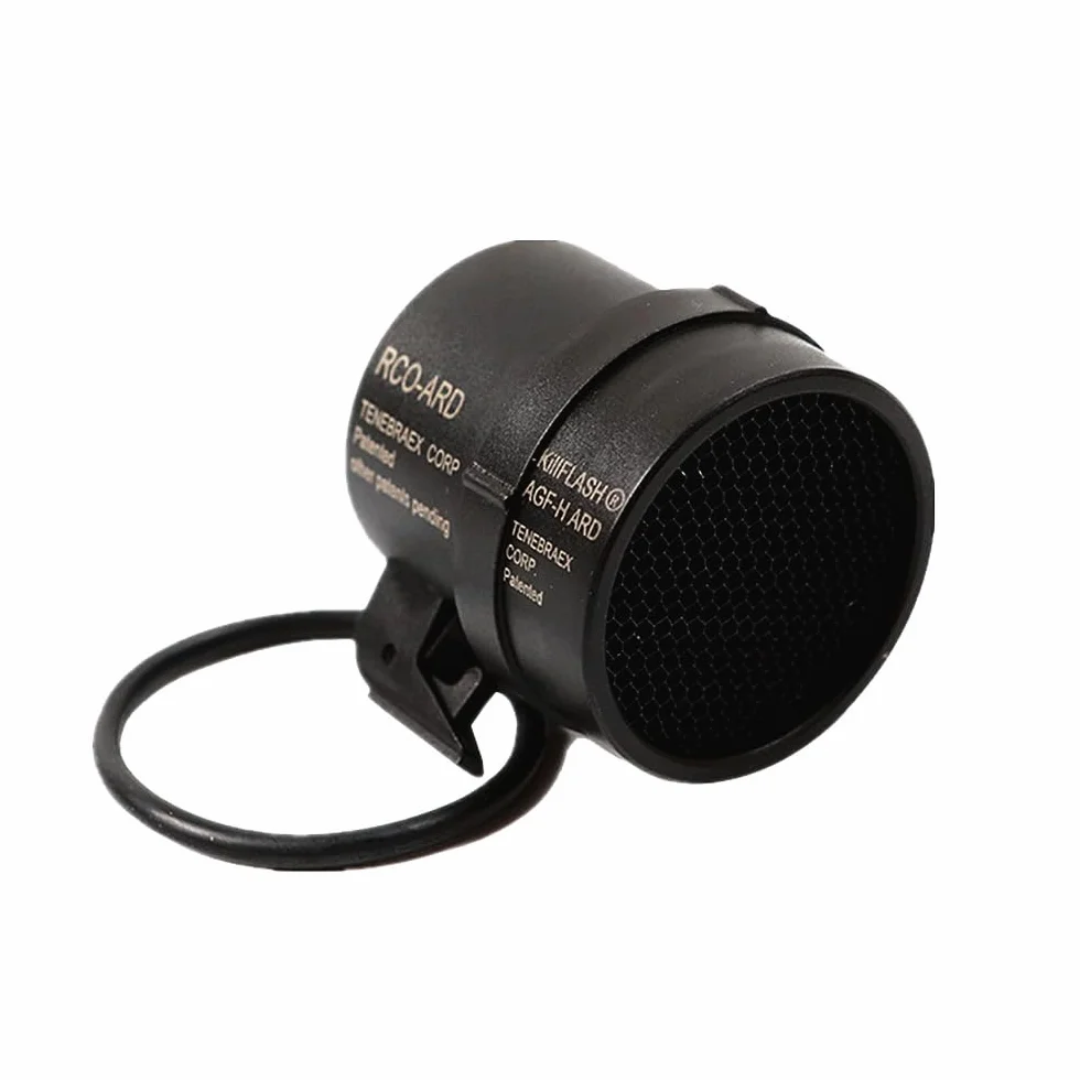 Honeycomb Mesh Protective Cover Kill Flash Anti-riflesso Device for ACOG 4x32 Scopes