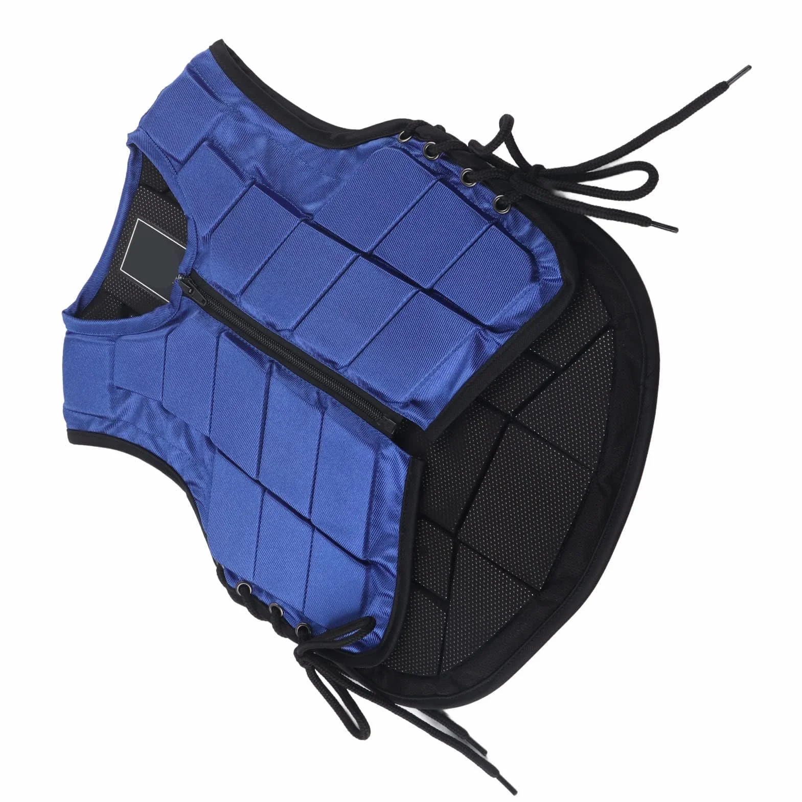 Cyrank Gilet Equestre per Bambini, Gilet Protettivo Equestre Imbottito in Schiuma di Nylon