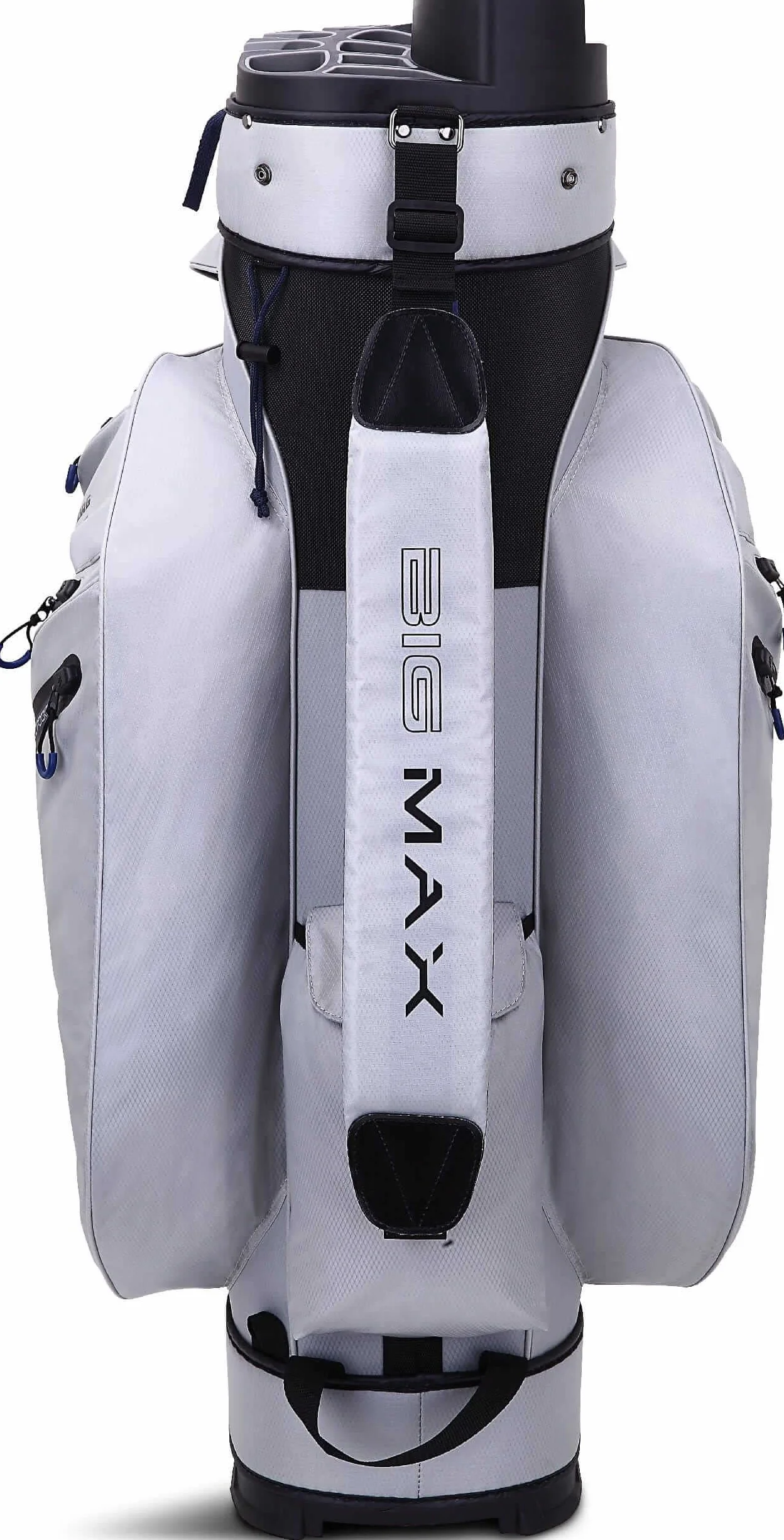 Big Max Dri Lite Silencio 2 Cartbag Borsa da golf impermeabile Argento