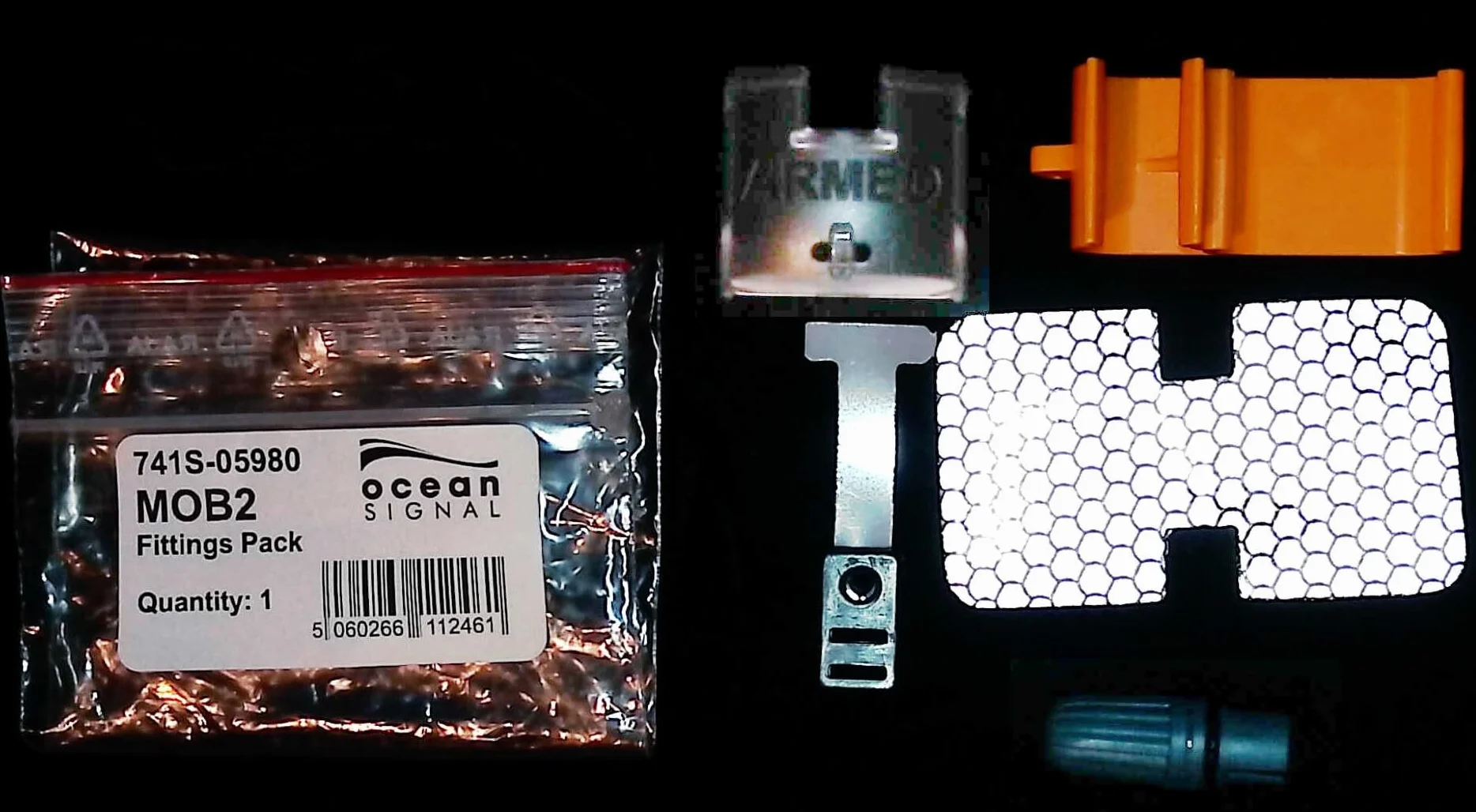 Ocean Signal rescueME MOB2 Raccordi Pack Accessori