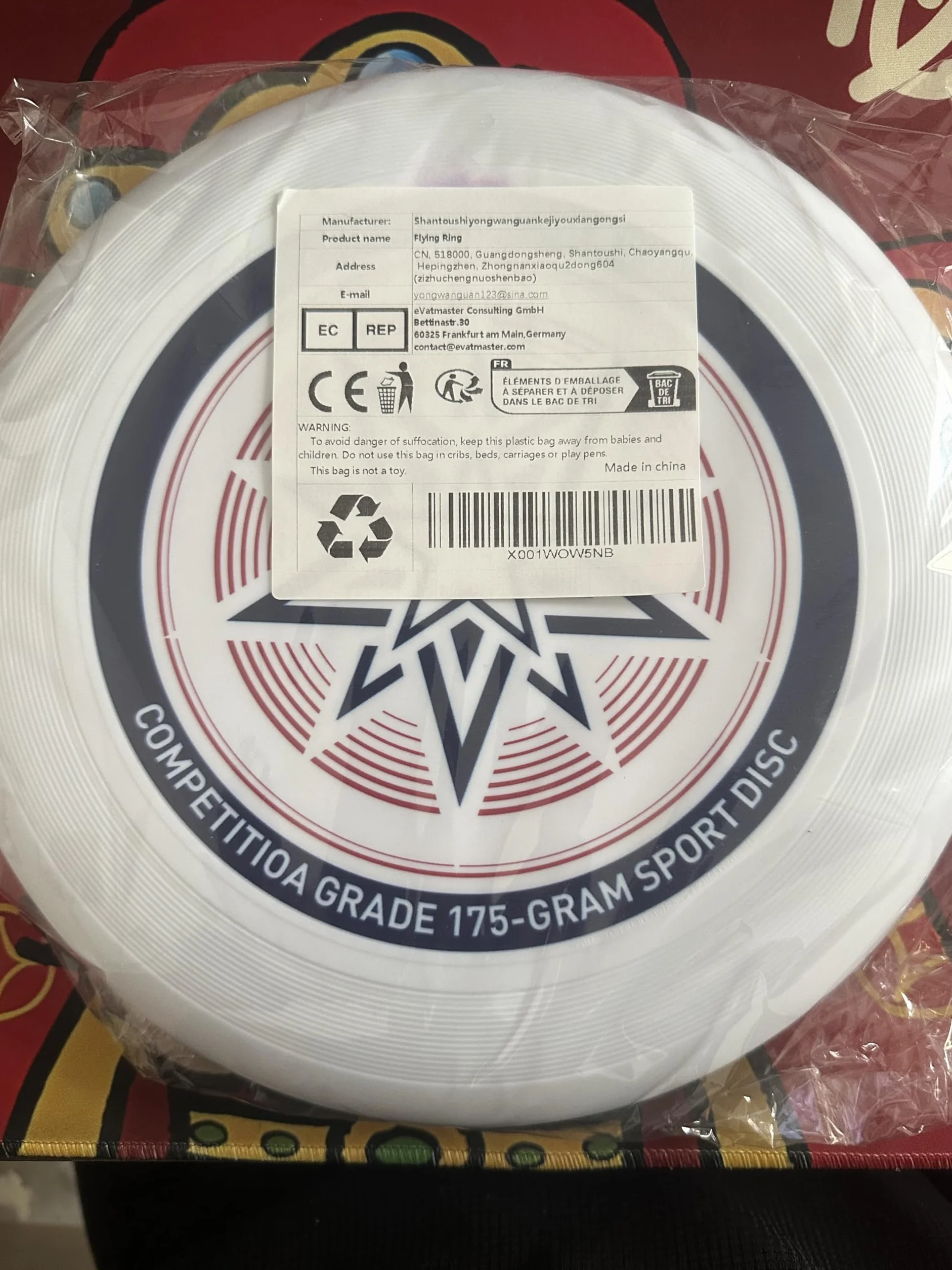Eurodisc 175g Frisbee da Ultimate Disco da Lancio Professionale Funsport