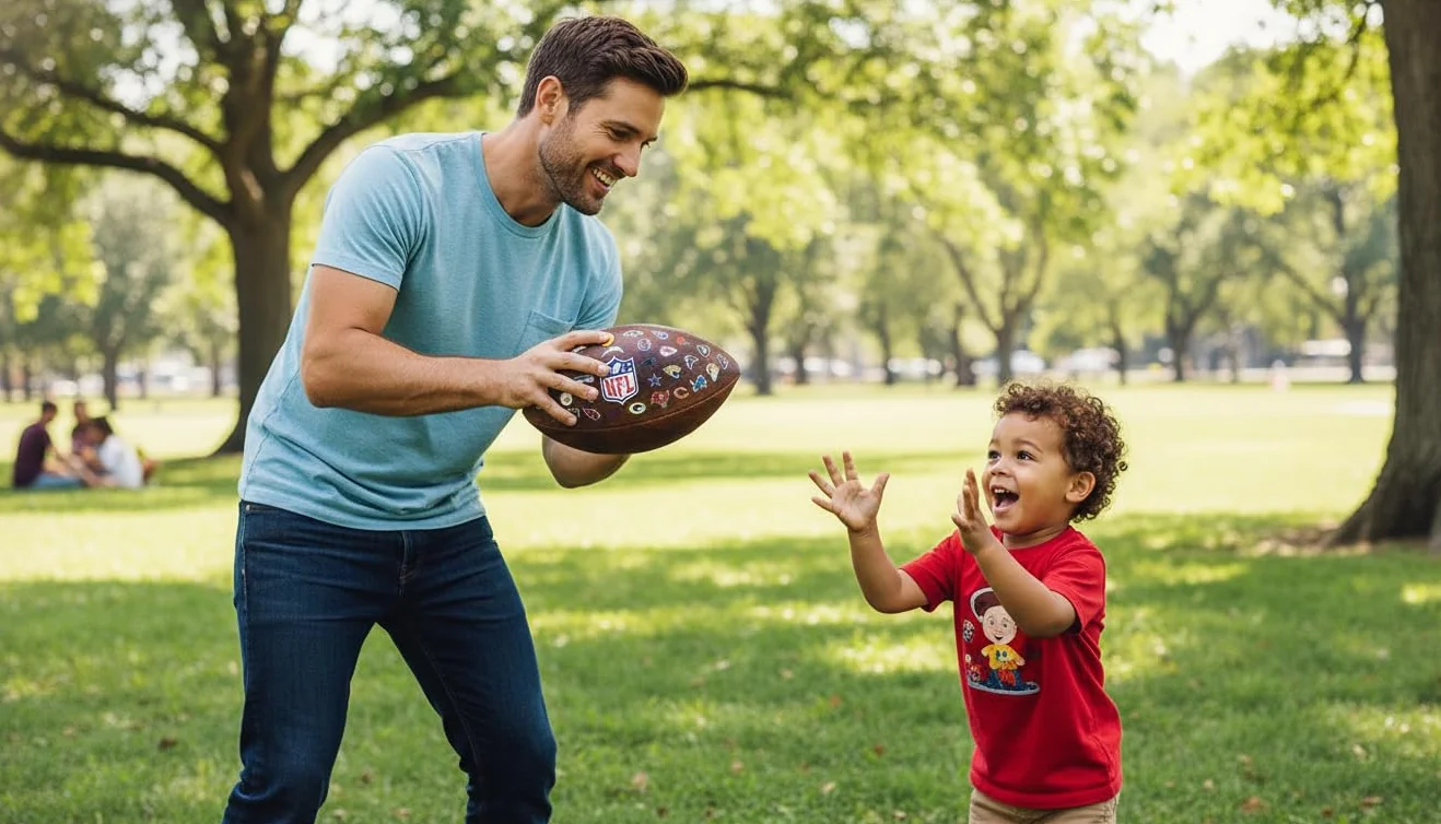 Wilson Pallone da calcio NFL Junior 32 loghi squadre Finta pelle