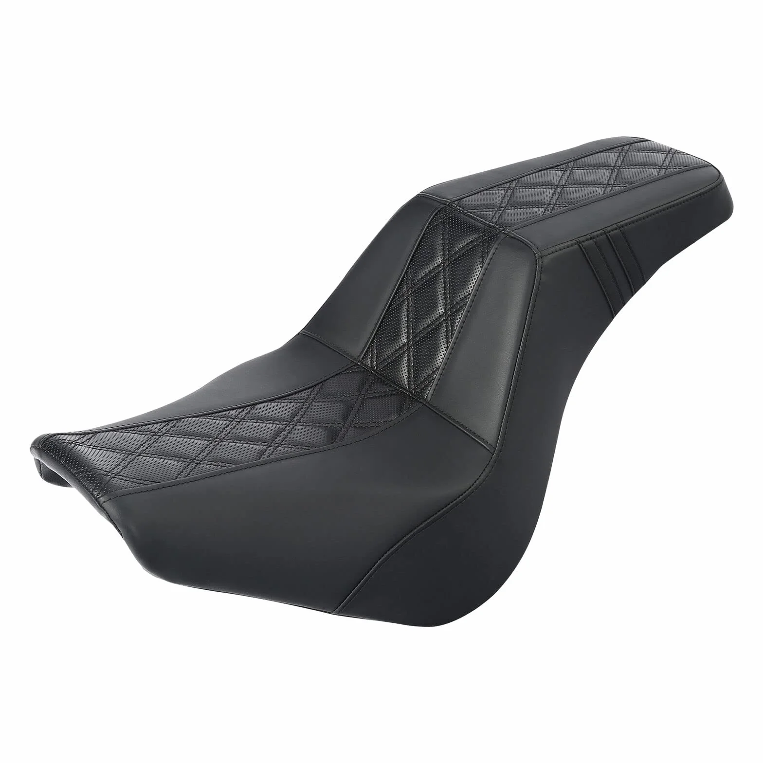 TCMT Sedile passeggero conducente monopezzo adatto per Harley Softail Street Bob FXBB FXBBS 2018-2023 Softail Standard FXST 2020-2023
