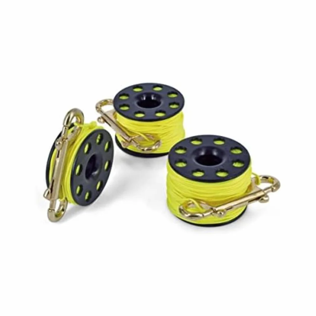 Best Divers ML0060YL Mulinello Subacqueo 15m Nero Giallo