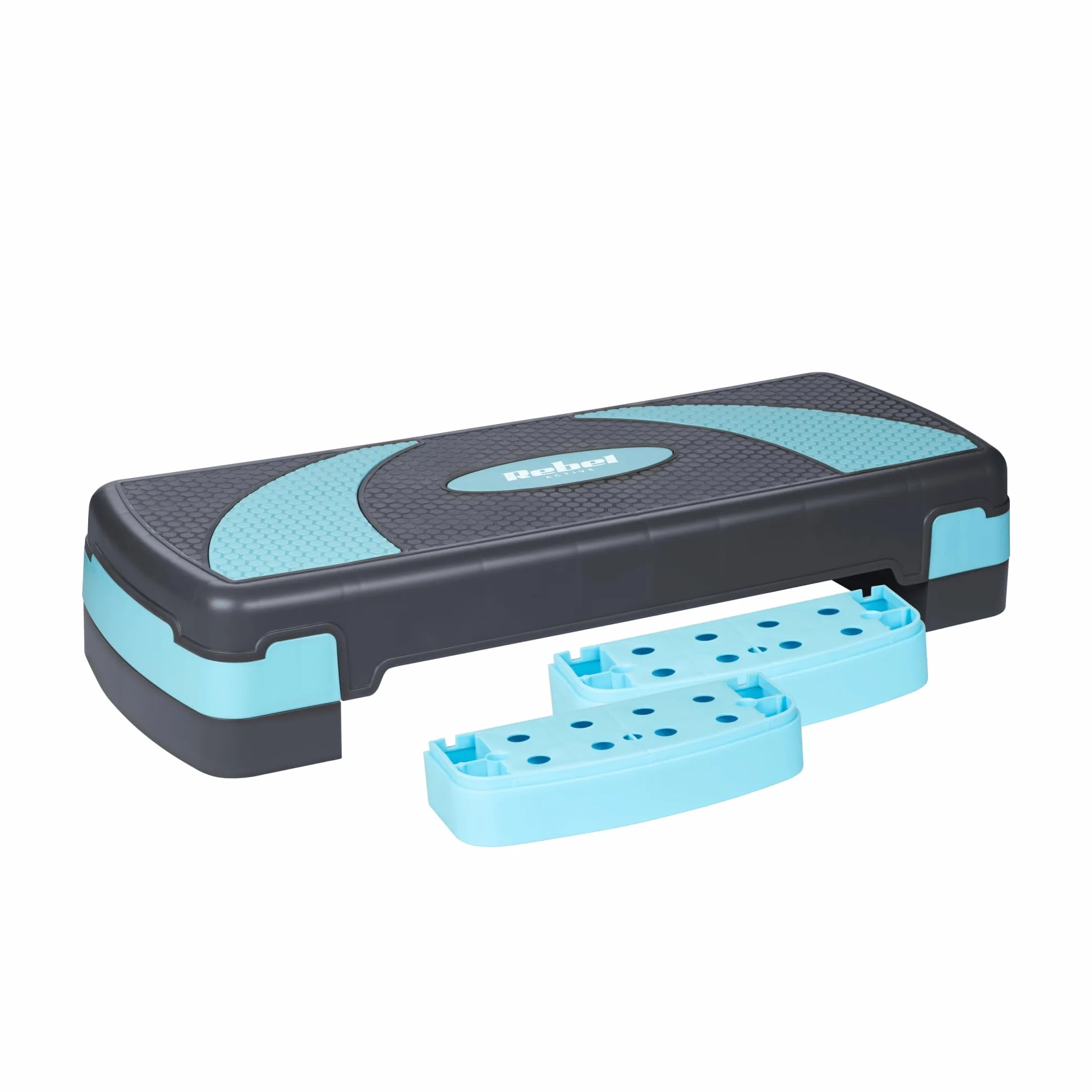 Rebel Step Fitness Aerobica & Esercizio 3 Gradi Grigio e Blu RBA-3225-BL