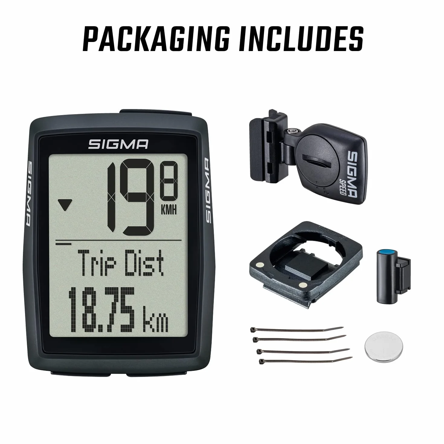 SIGMA BC 14.0 WL ciclocomputer wireless 14 funzioni altitudine barometrica
