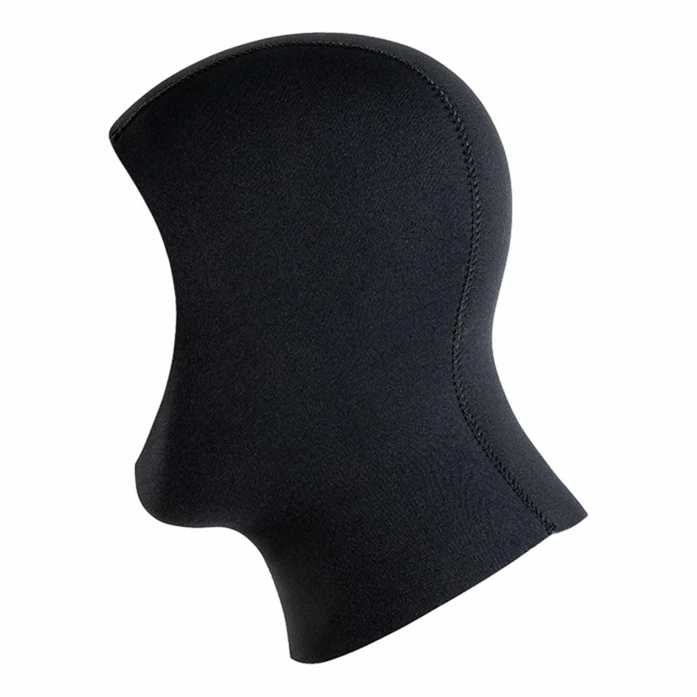 Cappuccio in Neoprene 3 mm 5 mm per Immersioni Subacquee Snorkeling Surf Nuoto L/XL Nero