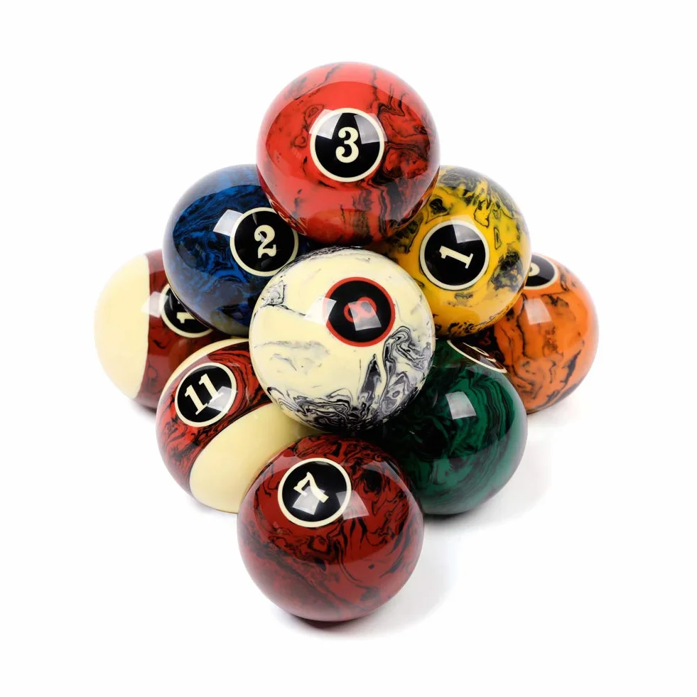 Zestaw 16 palline da biliardo professionali do stołu bilardowego