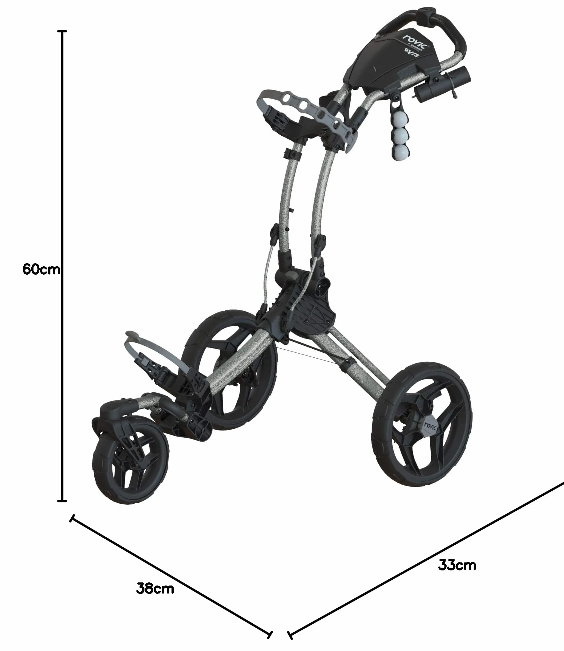 Rovic RV1S Carrello da Golf