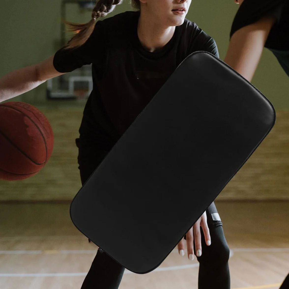 Ciieeo 2 Pezzi Imbottitura per Allenamento Basket in PU e Schiuma EPE