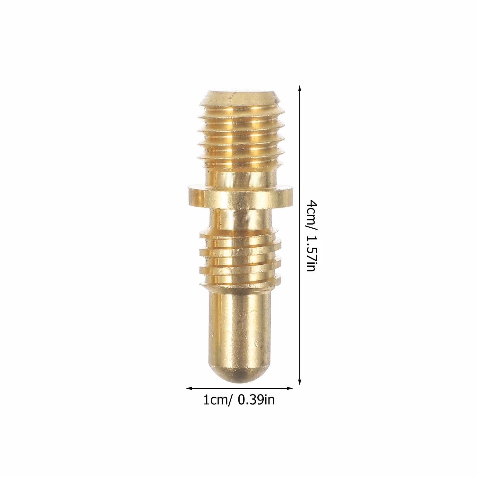KESYOO 2 Set viti in rame unione stecca biliardo accessori asta estensione collegamento resistenti riparazione miglioramento