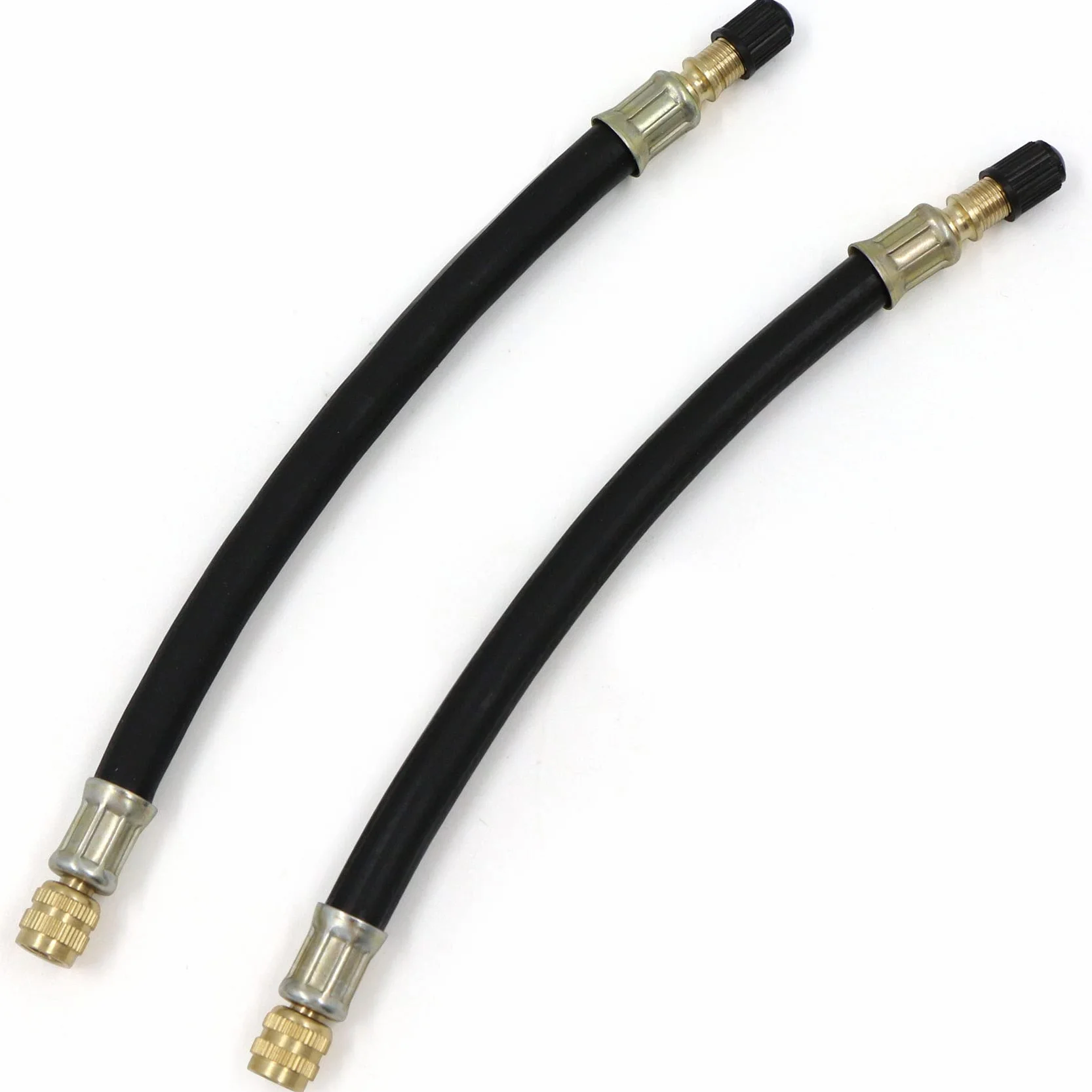 Estensione della Valvola per Pneumatici 2 Pezzi 200mm Gomma Flessibile per Auto Camion Ruota per Moto Valvola per Pneumatici Prolunga per Stelo Adattatore per Valvola per Auto Valvola per Pneumatici.
