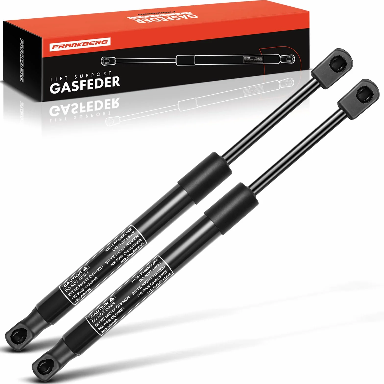 Frankberg 2x Molle a gas Portellone posteriore Compatibile con 2008 I CU Tutti i Motori SUV 2013-2021 Replace# 9678317180