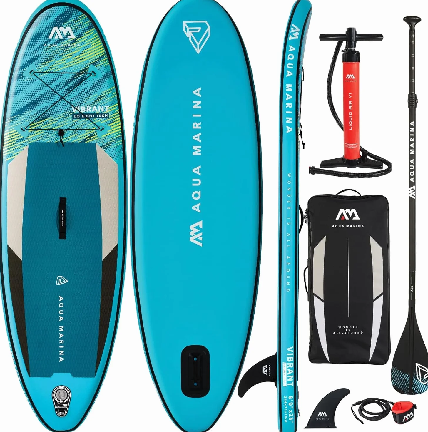 Aqua Marina Vibrant 8'0" SUP Bambini Multicolore