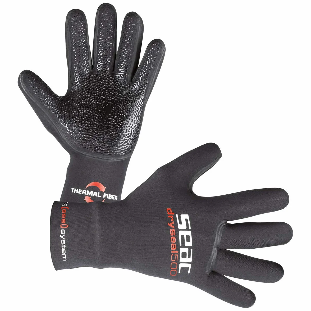 SEAC Dry Seal Guanti in Neoprene Superstretch Unisex Adulto