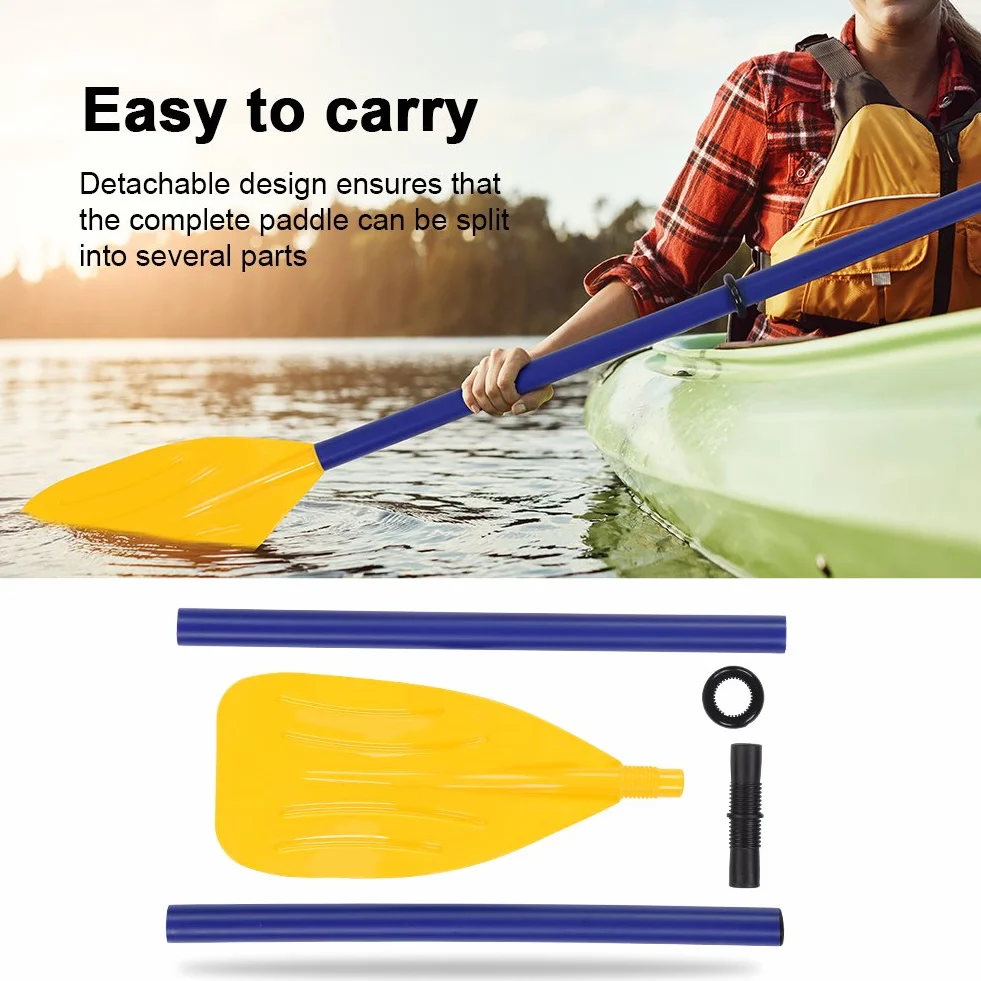 Pagaie per Kayak per Bambini, Pagaia Staccabile per Canoa Gommone Remo Accessorio Sport Acquatici