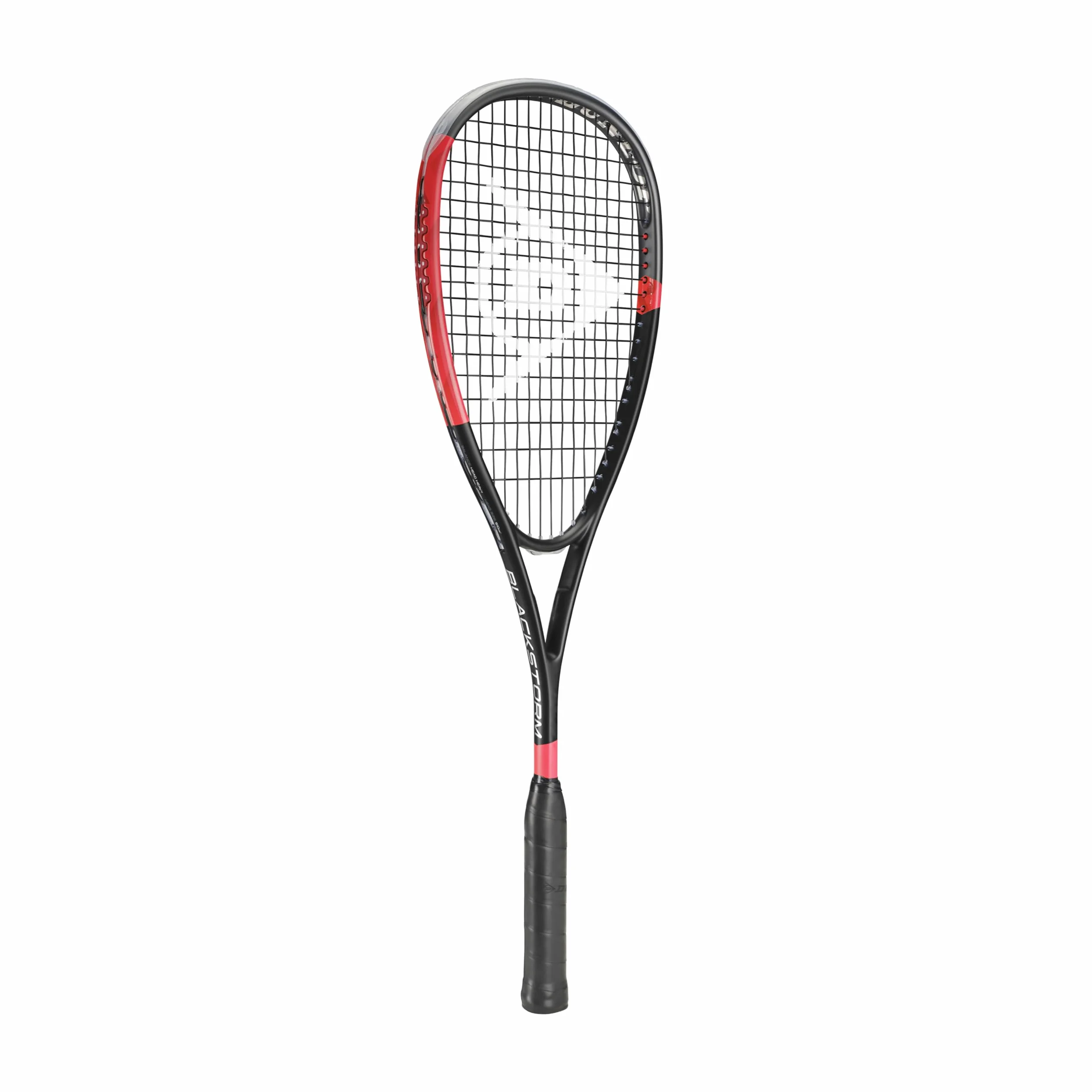 Dunlop Blackstorm Carbon Squash Racket Black/Red