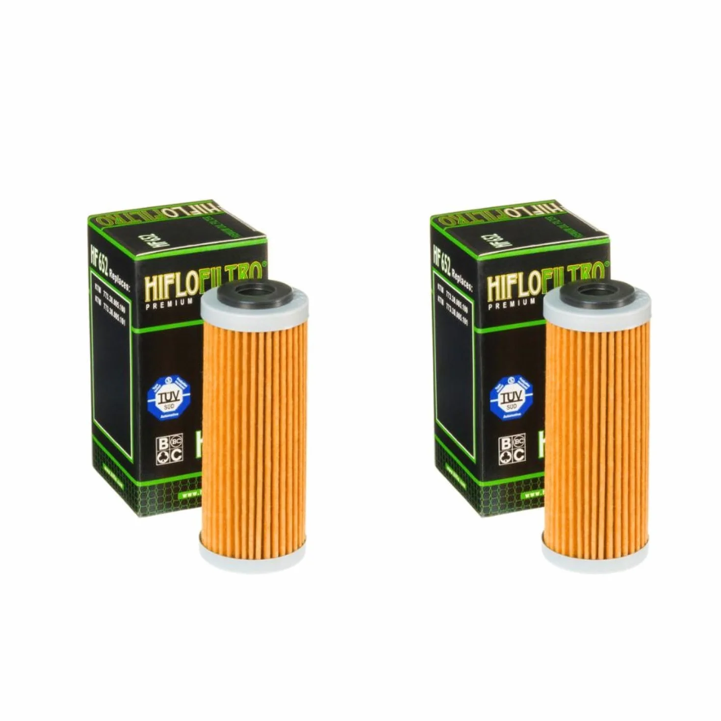 Set di 2 filtri olio compatibili con Husqvarna 501 FE 2014 2015 2016 2017 2018 2019 2020