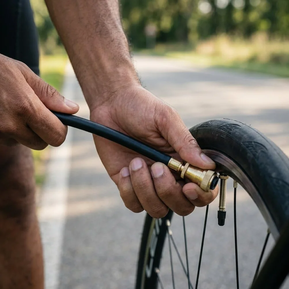 Raccordo Pompa Bici Ottone Universale Compatibile Valvola Italiana Francese Tenuta Ermetica Ricambio Gonfiaggio