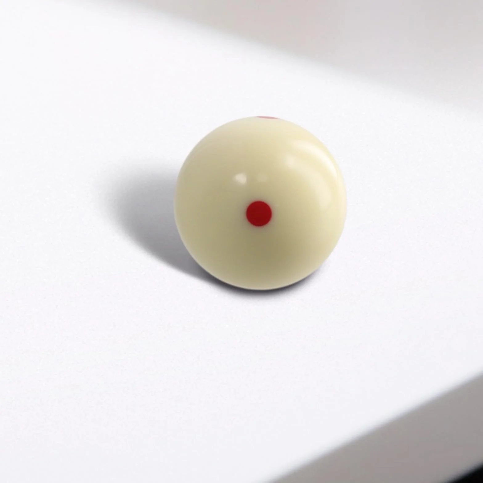 Pallina da allenamento per biliardo, palla rossa 5,7 cm, 6 punti, resina, accessorio per visualizzazione obiettivi