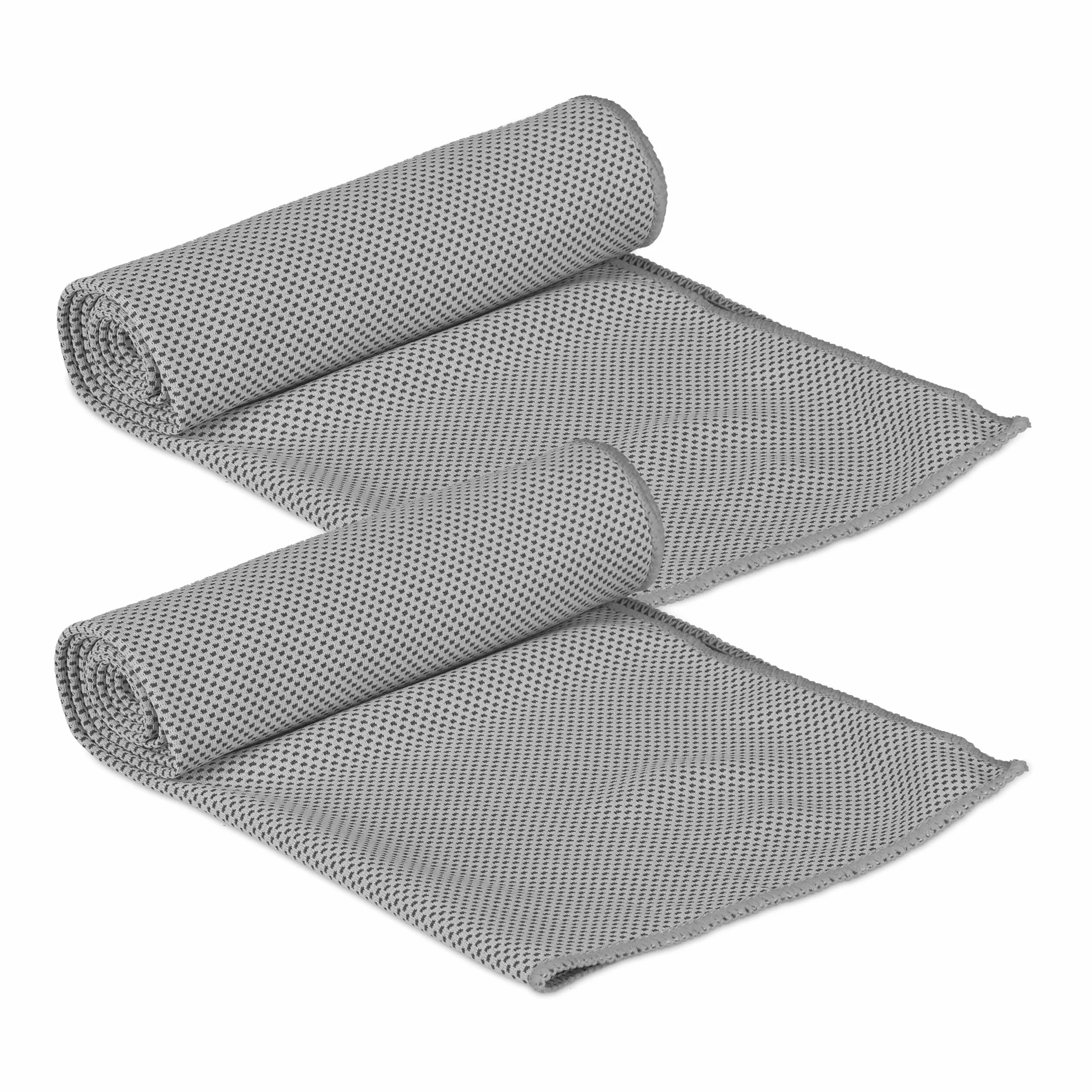 Relaxdays Asciugamano Rinfrescante Set da 2 90x30 cm Asciugamani Refrigeranti Sport Fitness