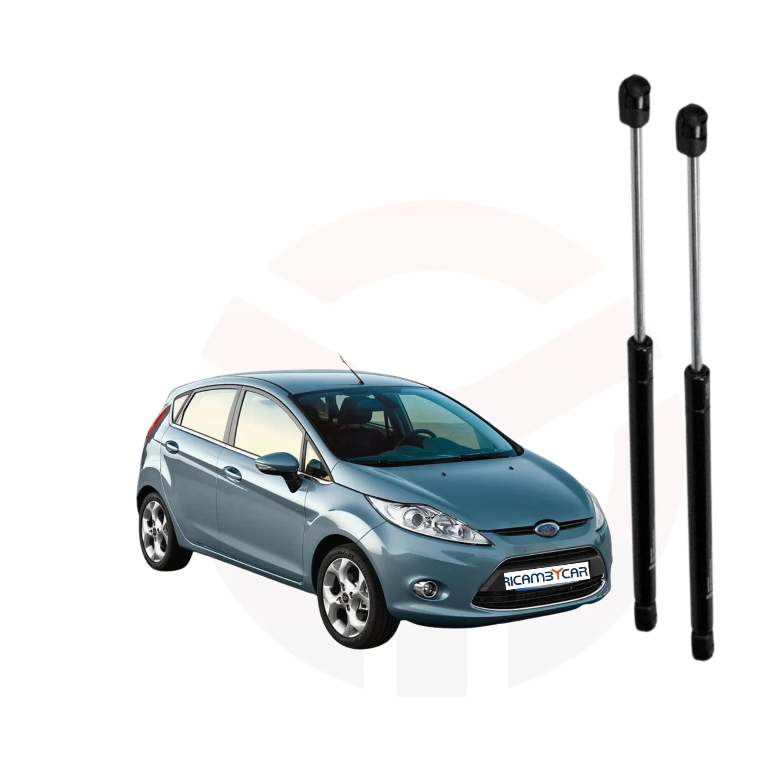 Coppia Molle a Gas Portellone Posteriore Compatibile con Ford FIESTA 2008 > 2017