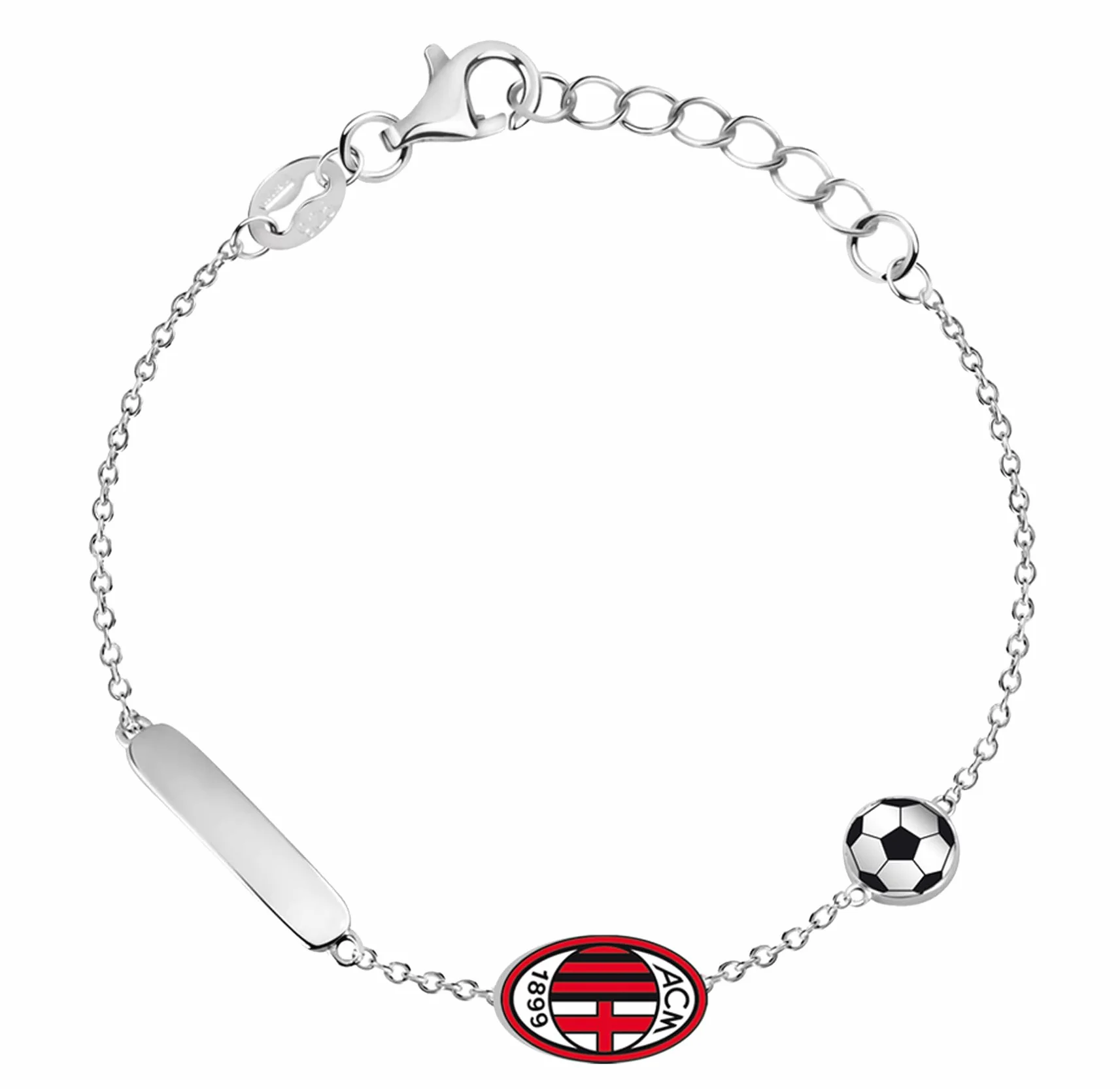 AC MILAN Bransoletka ACCIAIO dla Dzieci