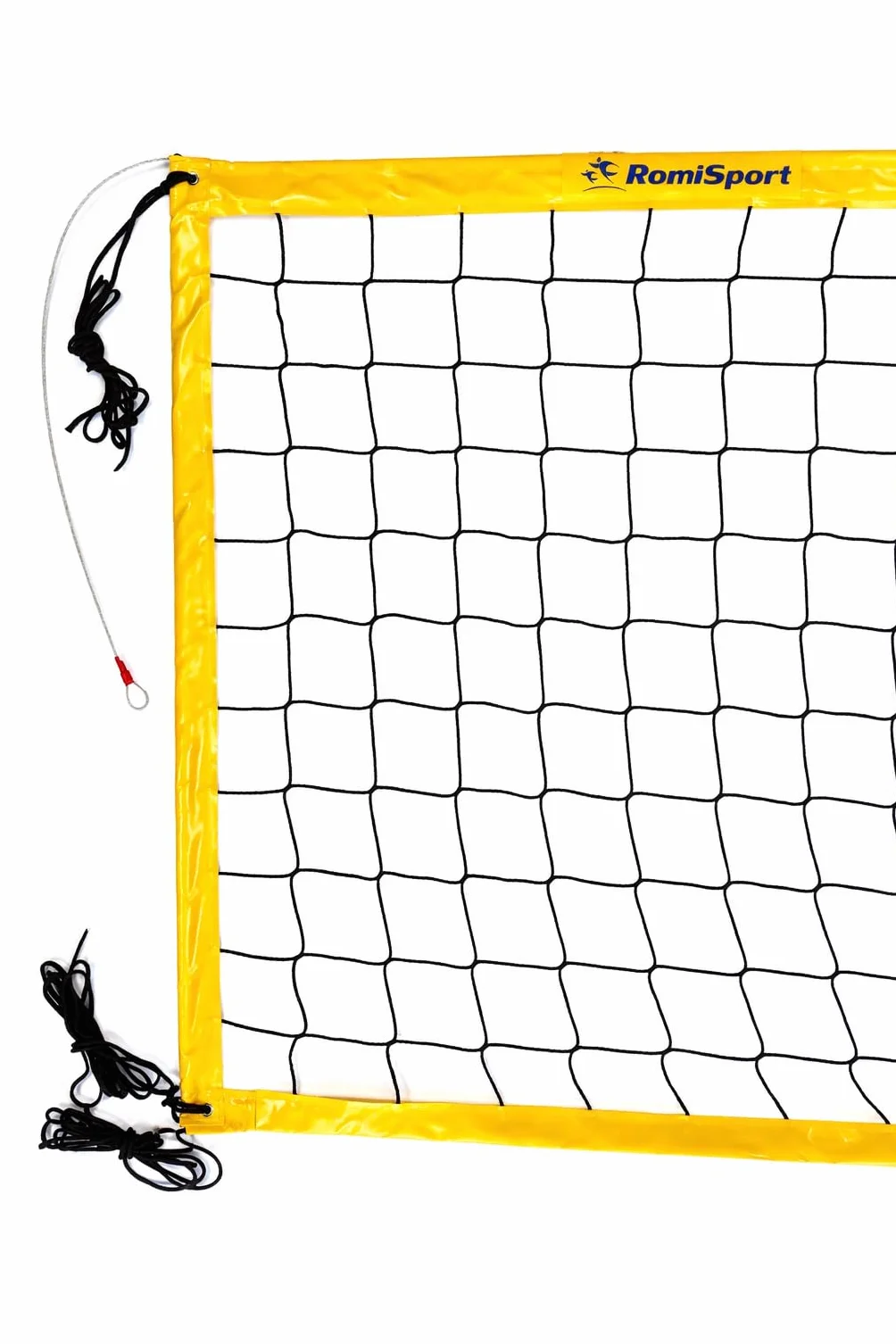 Rete professionale per beach volley, pallavolo, 8,5 m, rete professionale per pallavolo, 9,5 m, colore rosso, blu, giallo, resistente alle intemperie, per interni ed esterni