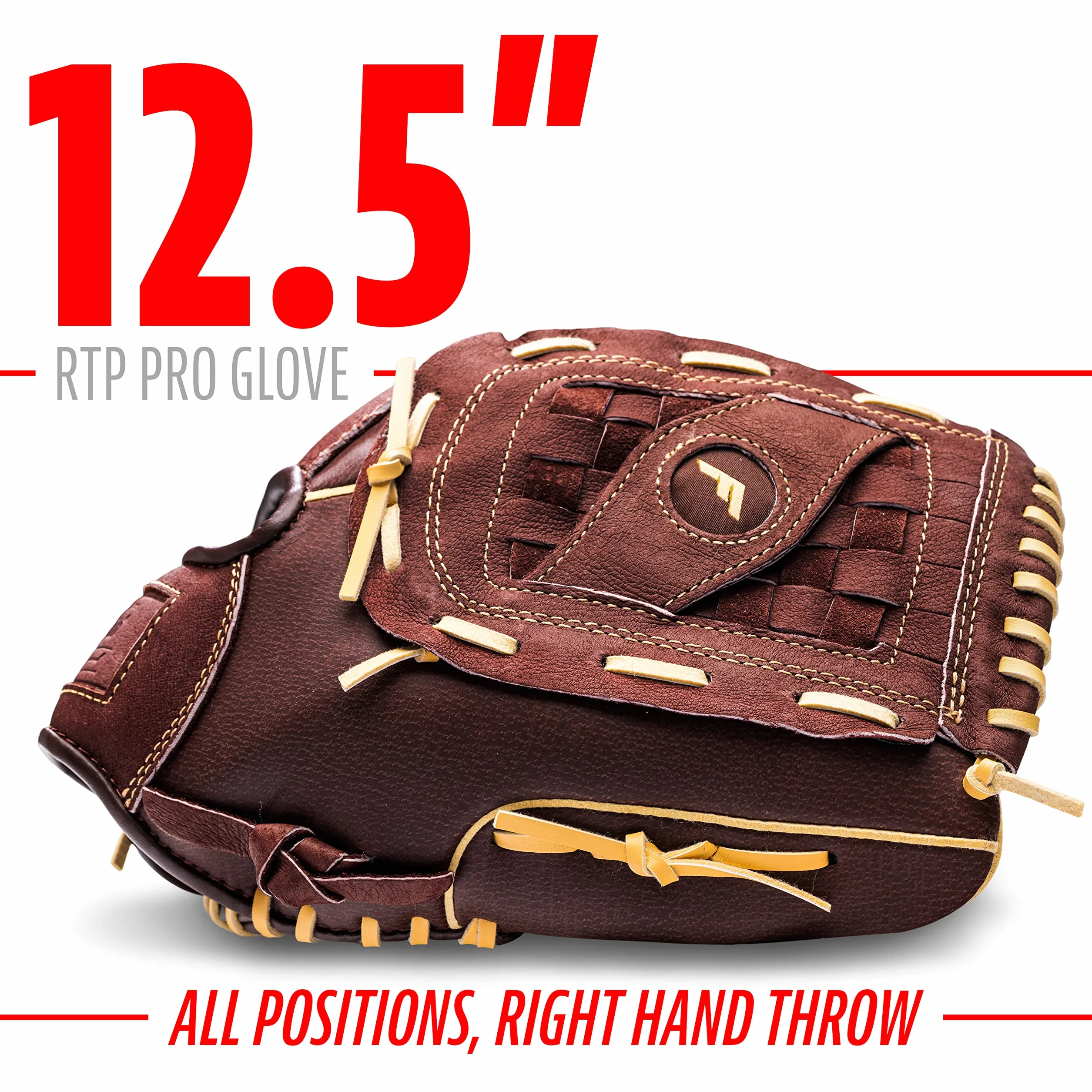 Franklin Sports RTP Pro - Guanti da baseball, per adulti e ragazzi