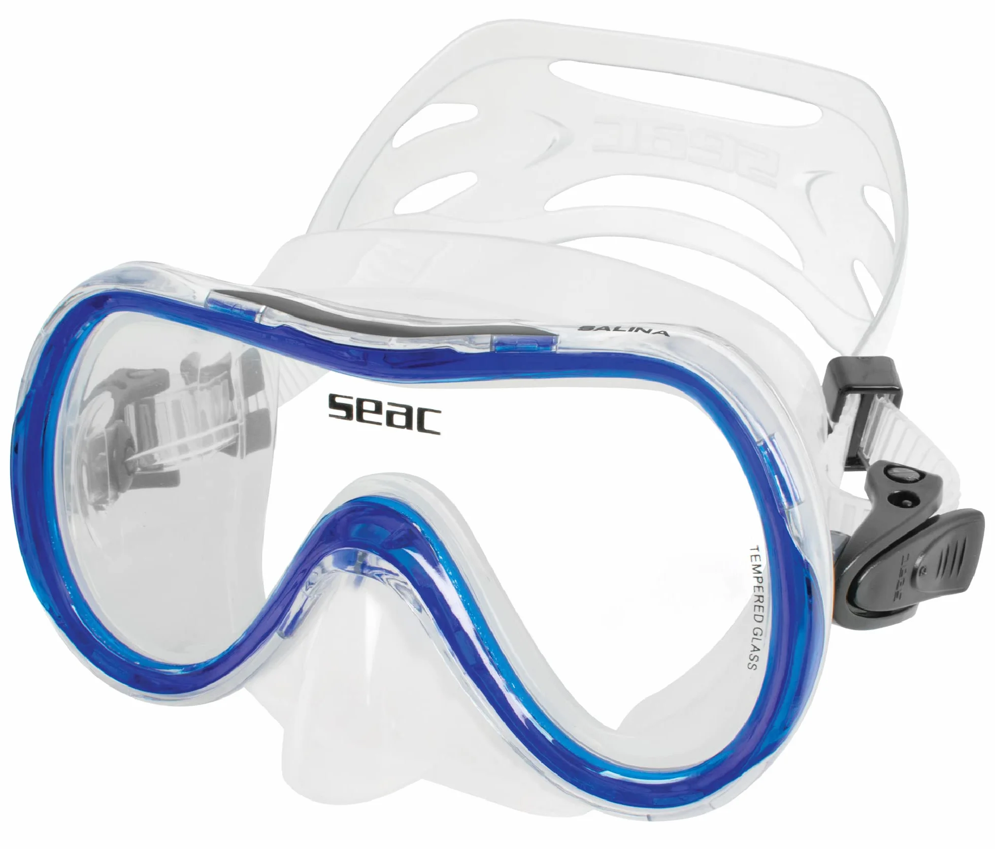 Seac Set Maschera e Tubo Snorkeling Salina per Adulti e Bambini