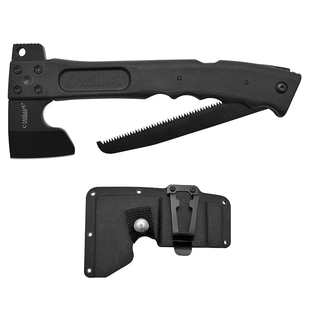 Camillus Cm19142, Coltello Tascabile Unisex Adulto, Nero, Taglia unica
