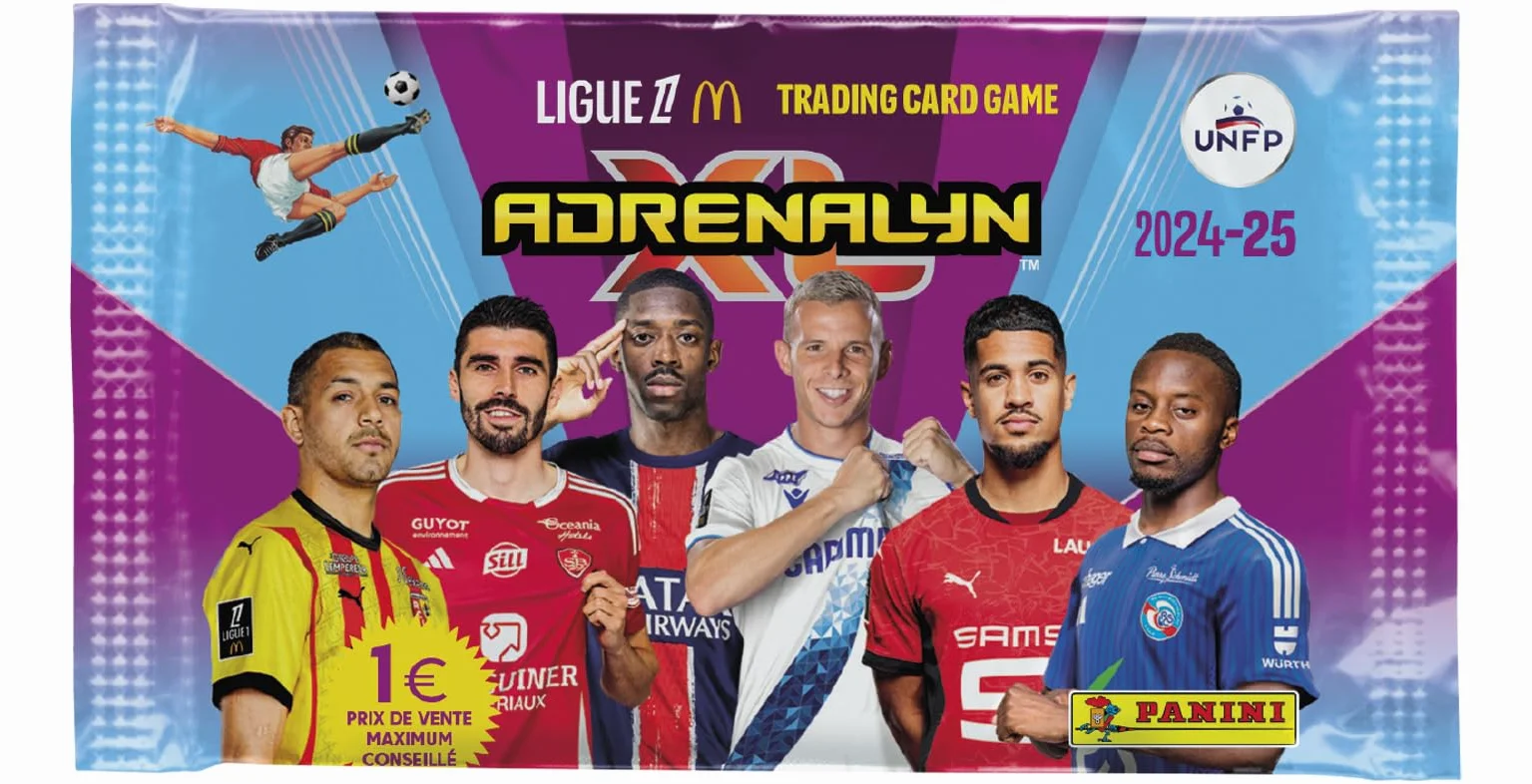 Panini TCG Adrenalyn Ligue 1 McDonald's 2024 2025 Starter pack