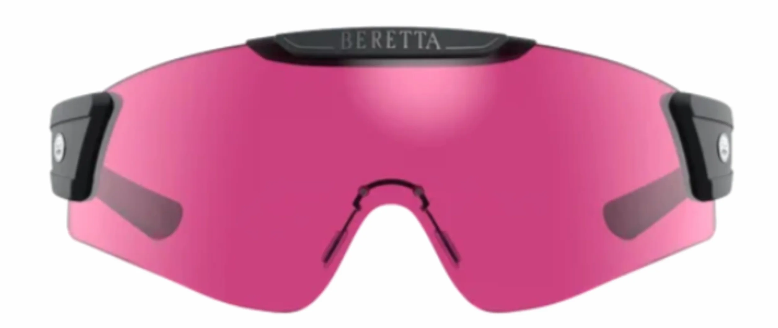 BERETTA Occhiali avvolgenti InterMask in Policarbonato con Lenti intercambiabili e Nasello regolabile